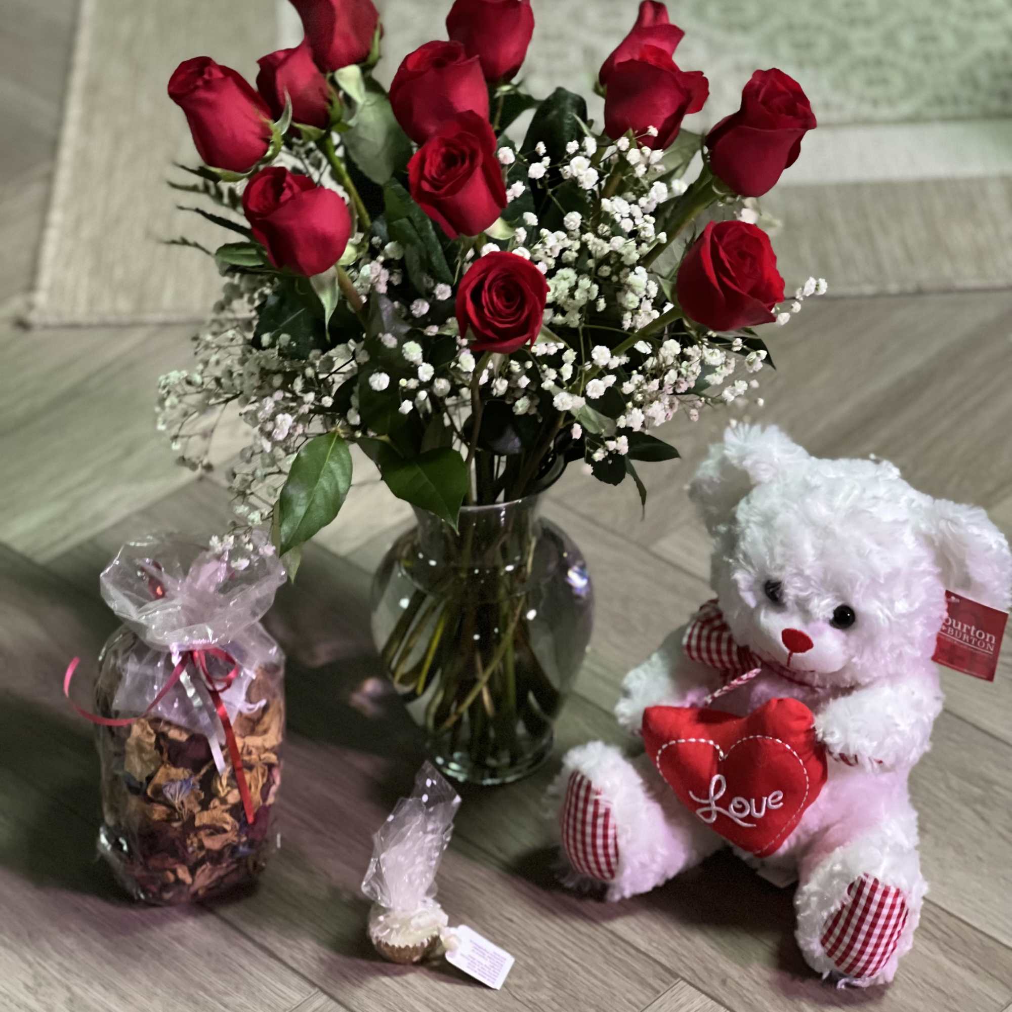 Enter the world of bundling, our standard comes with a 10" Teddy