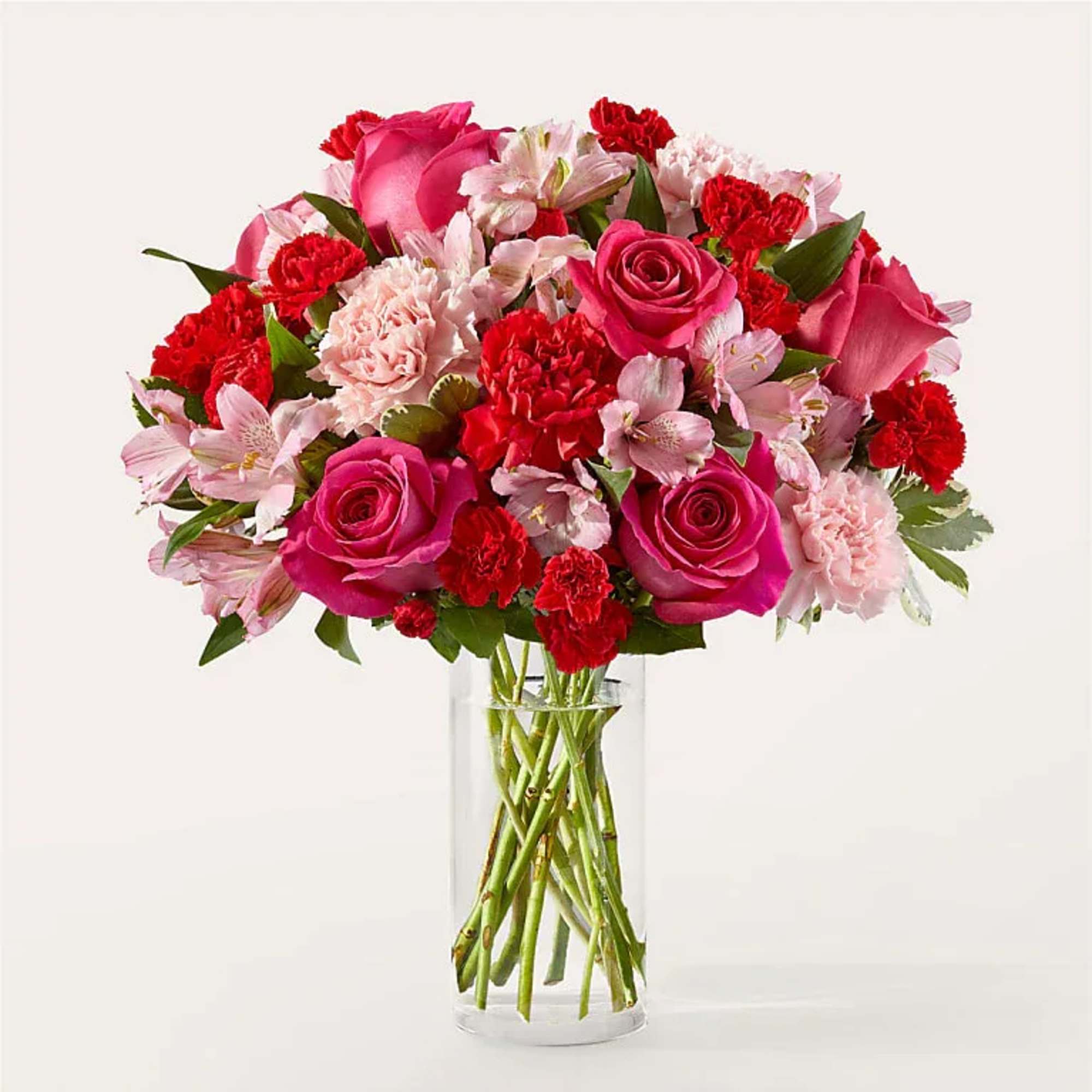 Express your love and gratitude with this balanced blend of red and