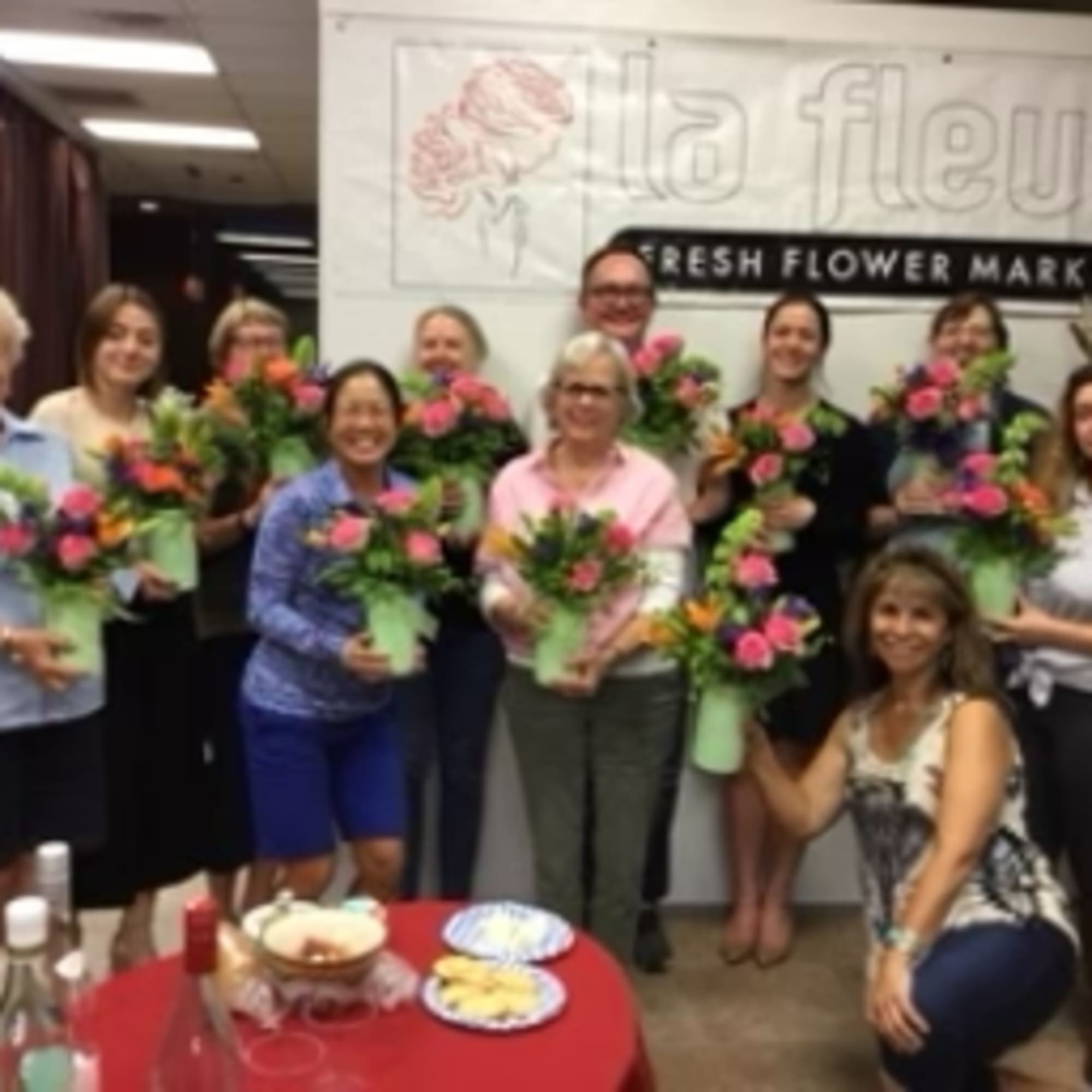 SOLD OUT! Join in for a fun evening of flower arranging, 7-9pm.