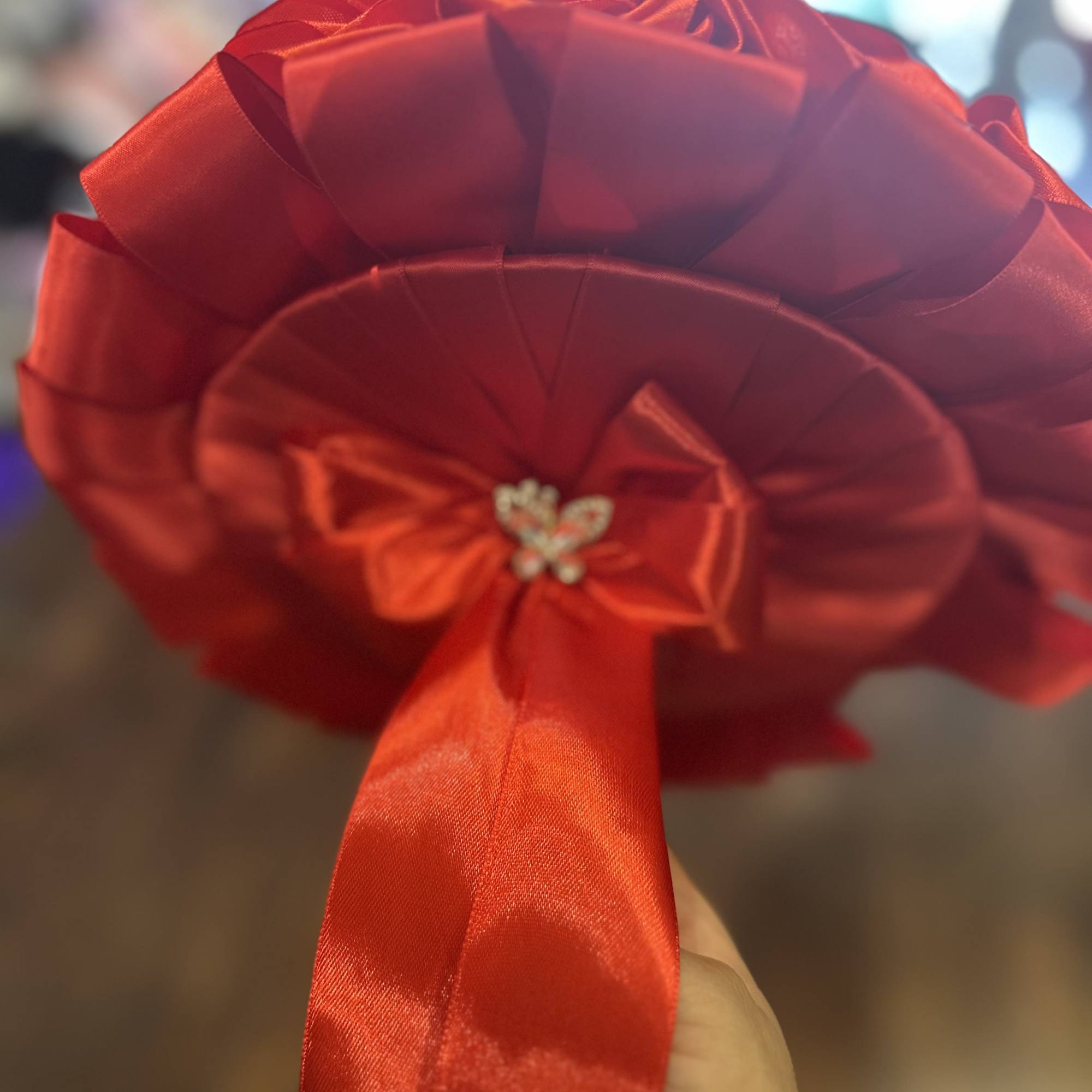 Bouquet of 15 eternal roses in different colors