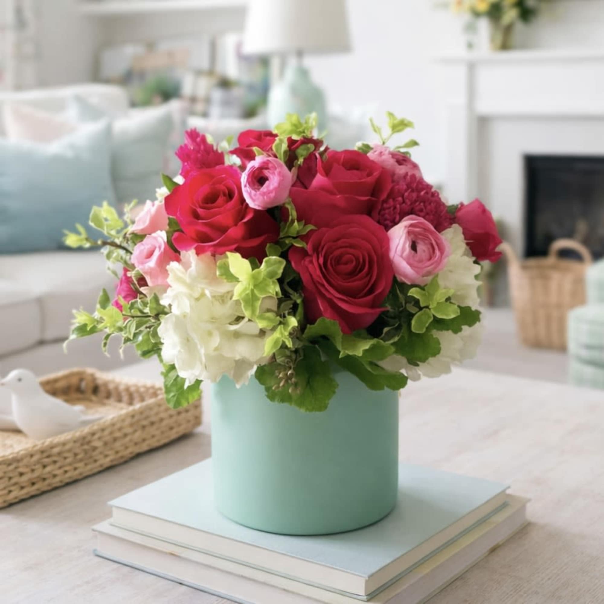 Soft, elegant, and effortlessly charming, the Garden Grace Floral Arrangement captures the