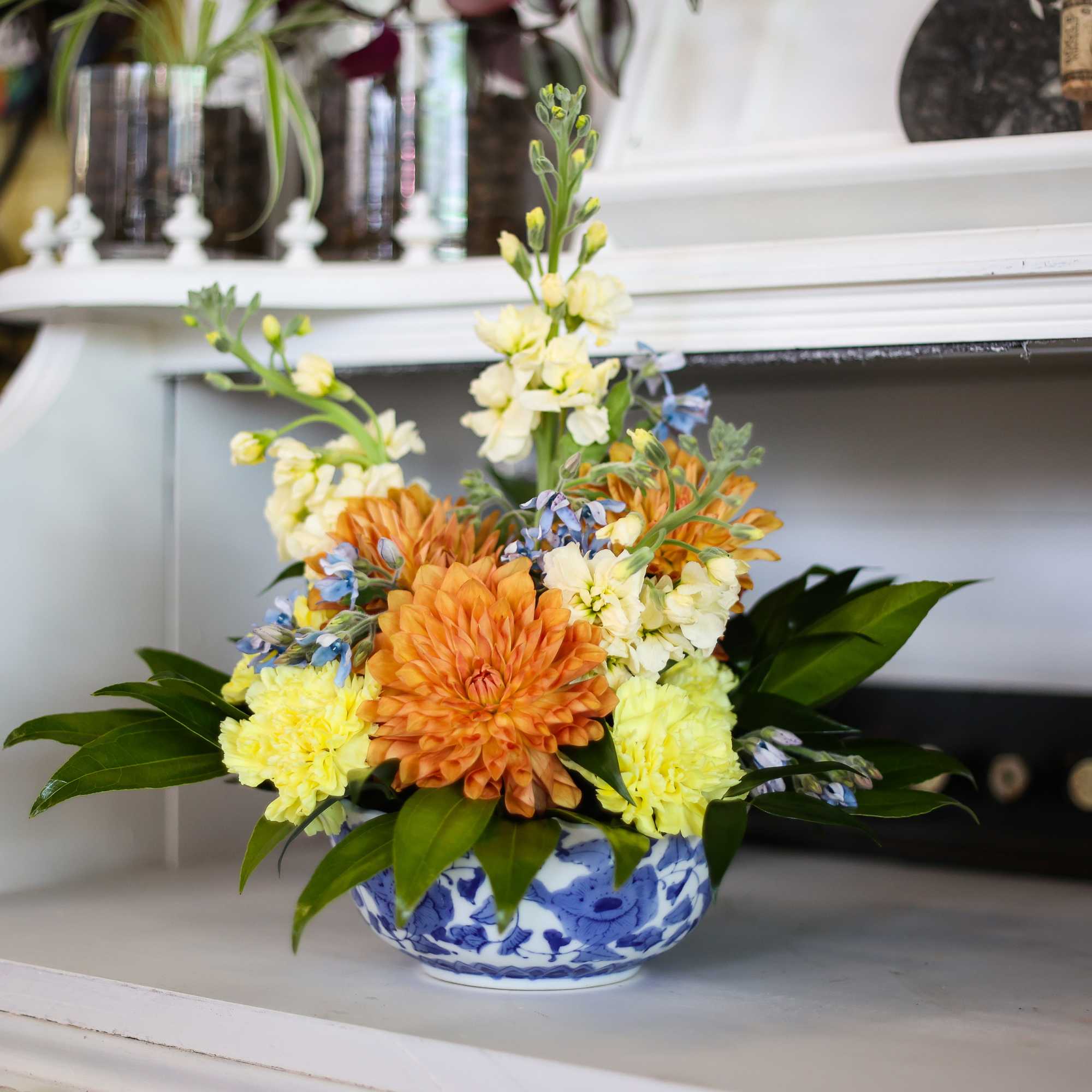 Our enchanting "Whispers of Pastel" floral arrangement, designed to capture the soft