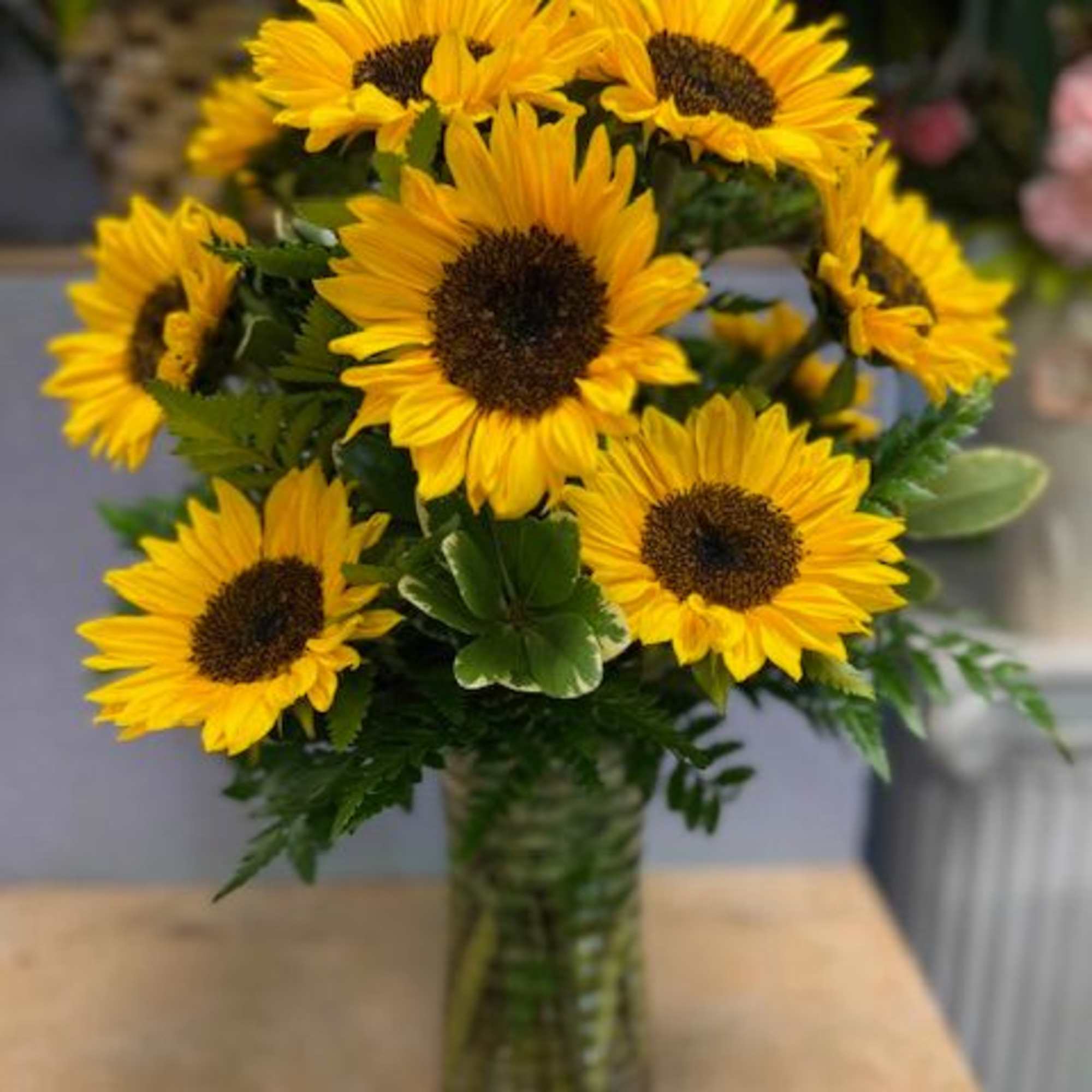 Brighten up a table, send get well wishes, or simply sprinkle sunshine