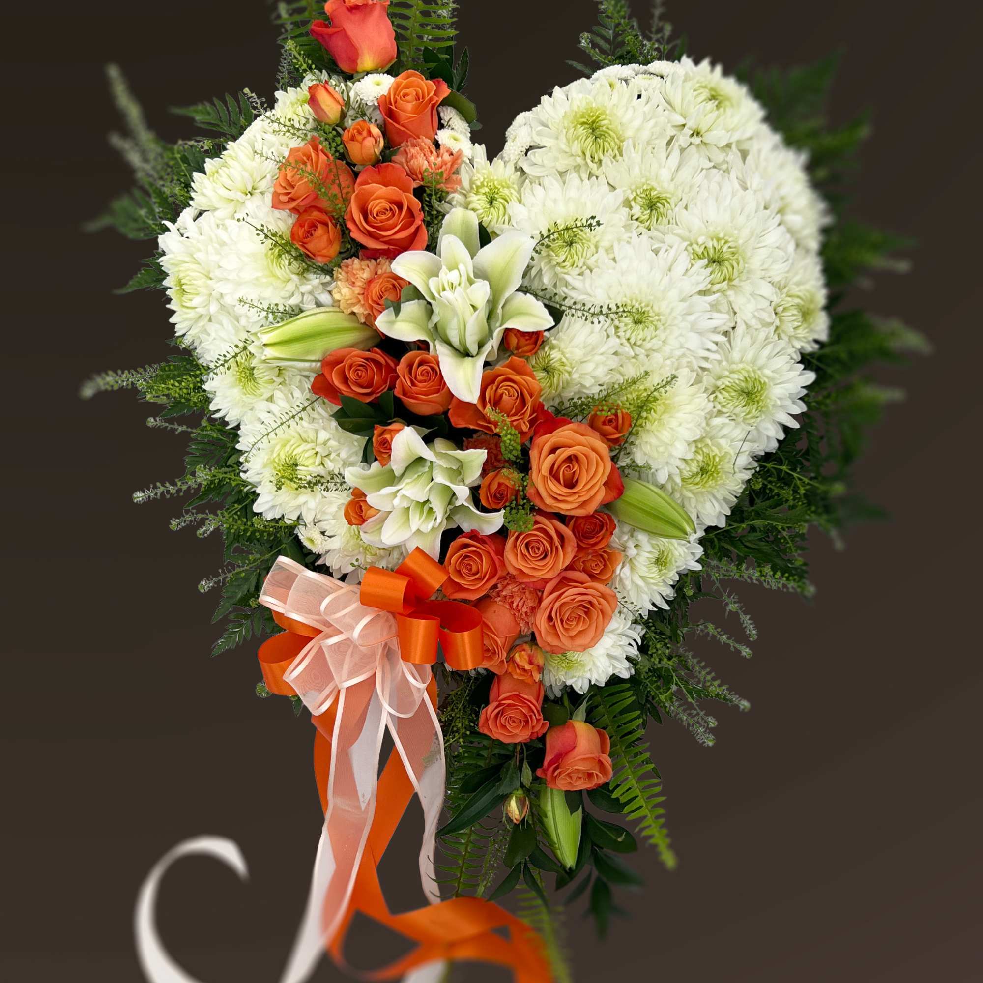 Saying farewell to your beloved one is not easy. This heart simply