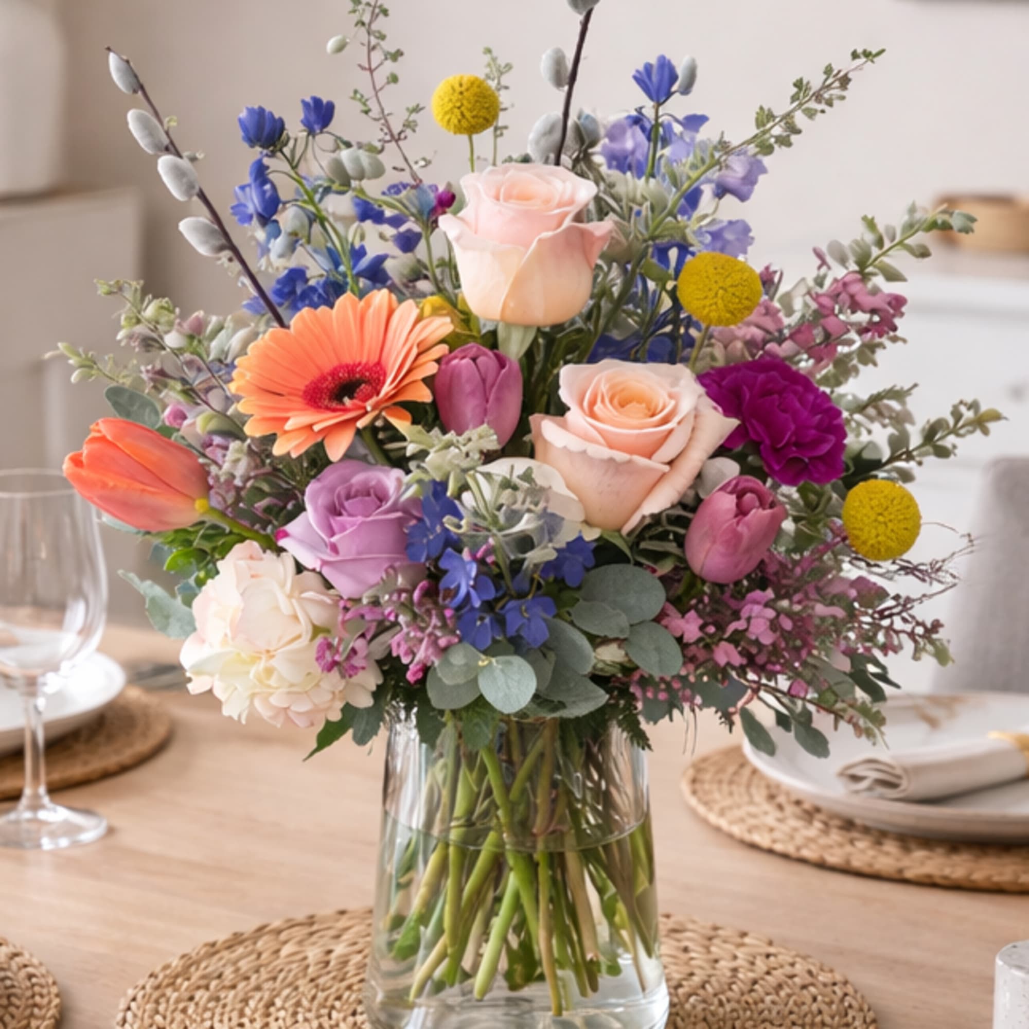 Bring vibrant color and natural elegance into any space with our Prairie