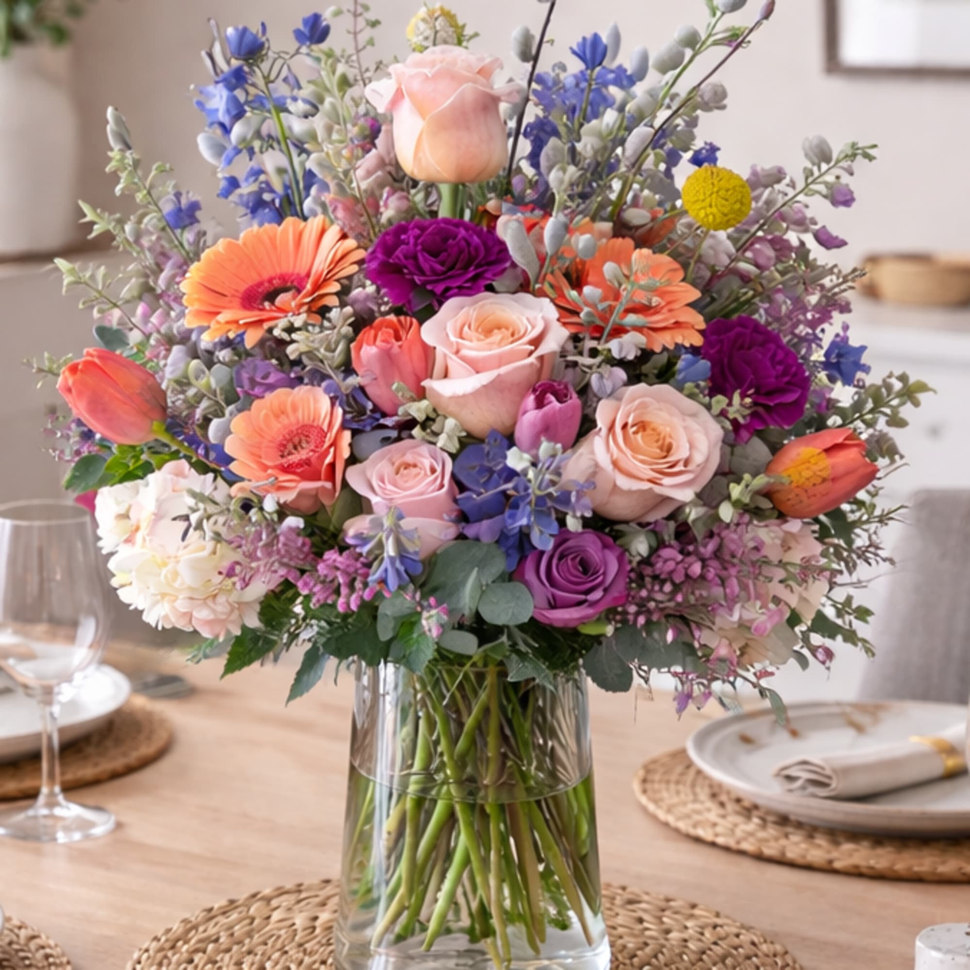 Bring vibrant color and natural elegance into any space with our Prairie