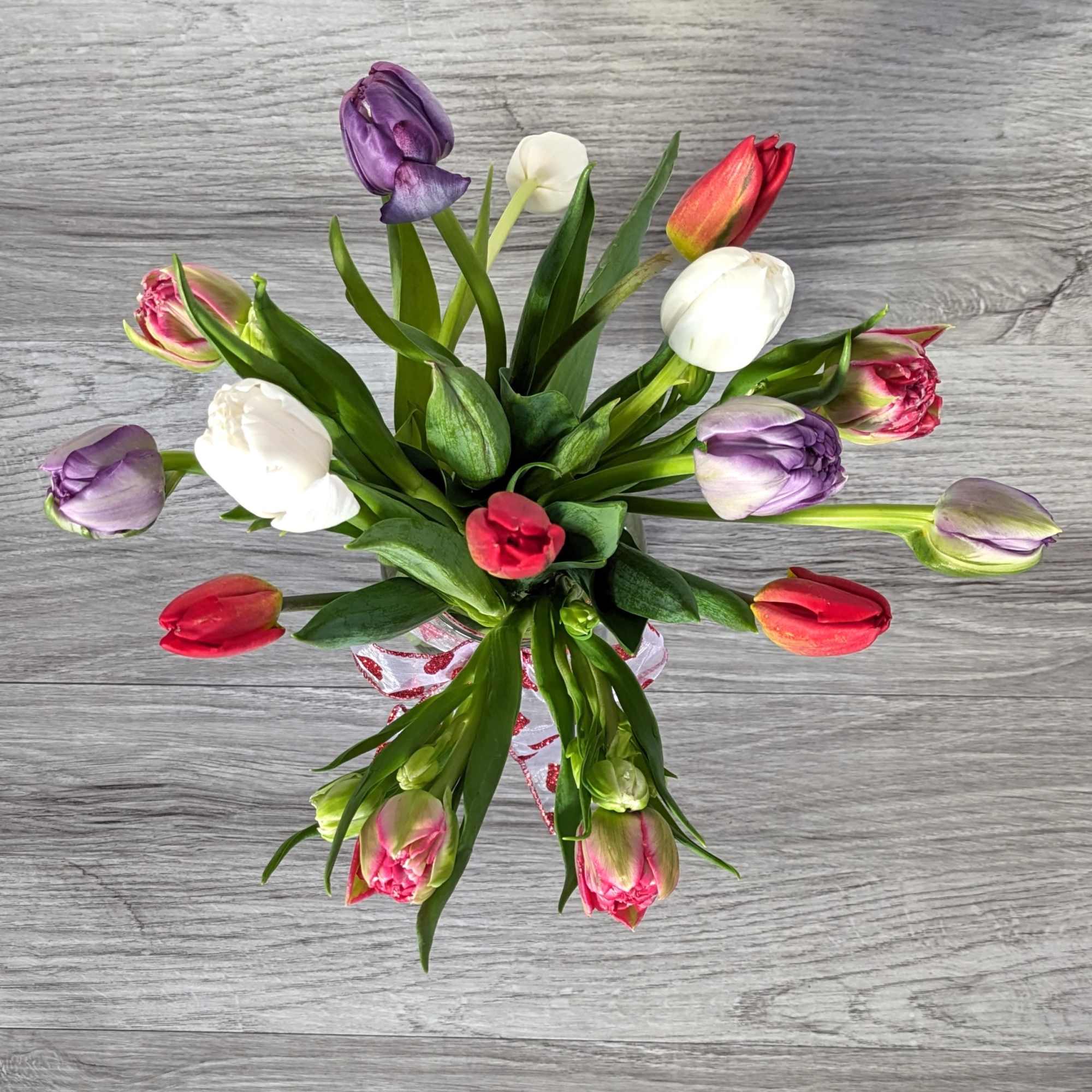Two-Lips is the perfect bouquet for the tulip lover in your life.