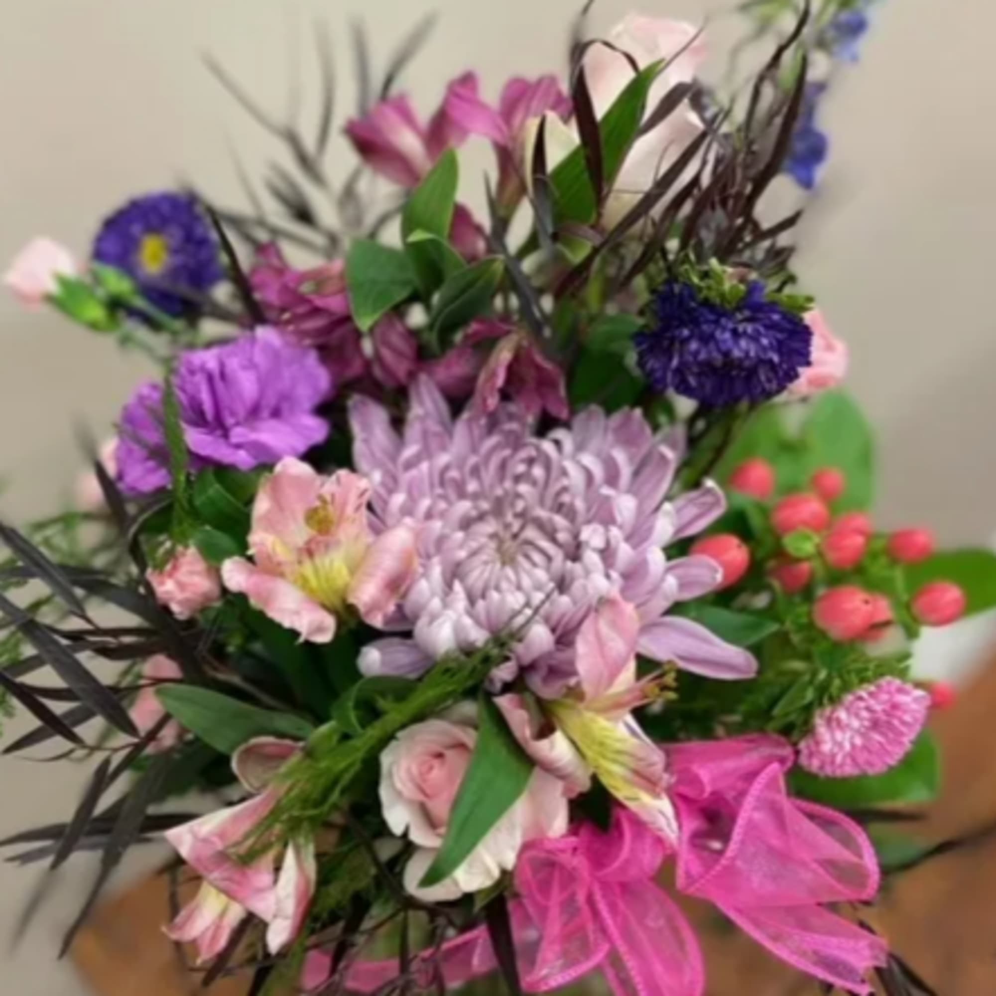 Prefer a traditional glass vase arrangement? Let our talented designers create a