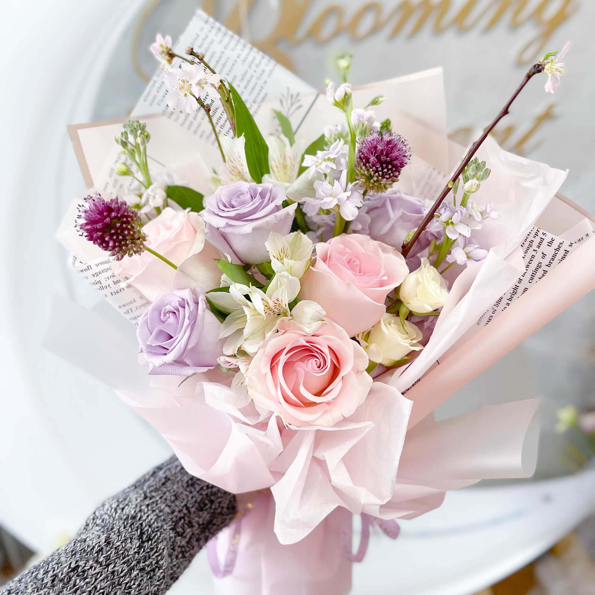 Not sure which design to get?
Our Florist Design Bouquet is selected by