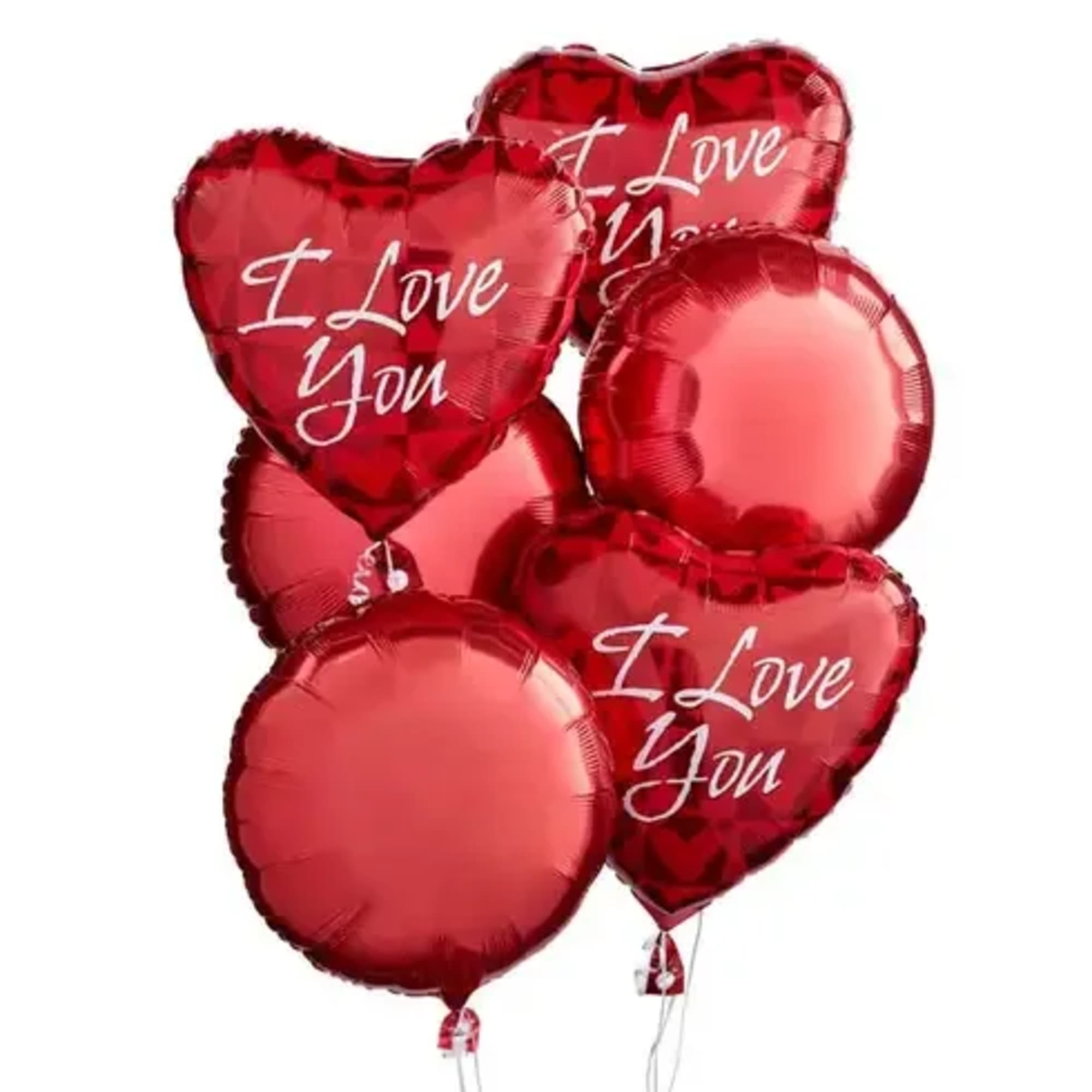 These six mylar balloons arrangement is a fun and playful way to