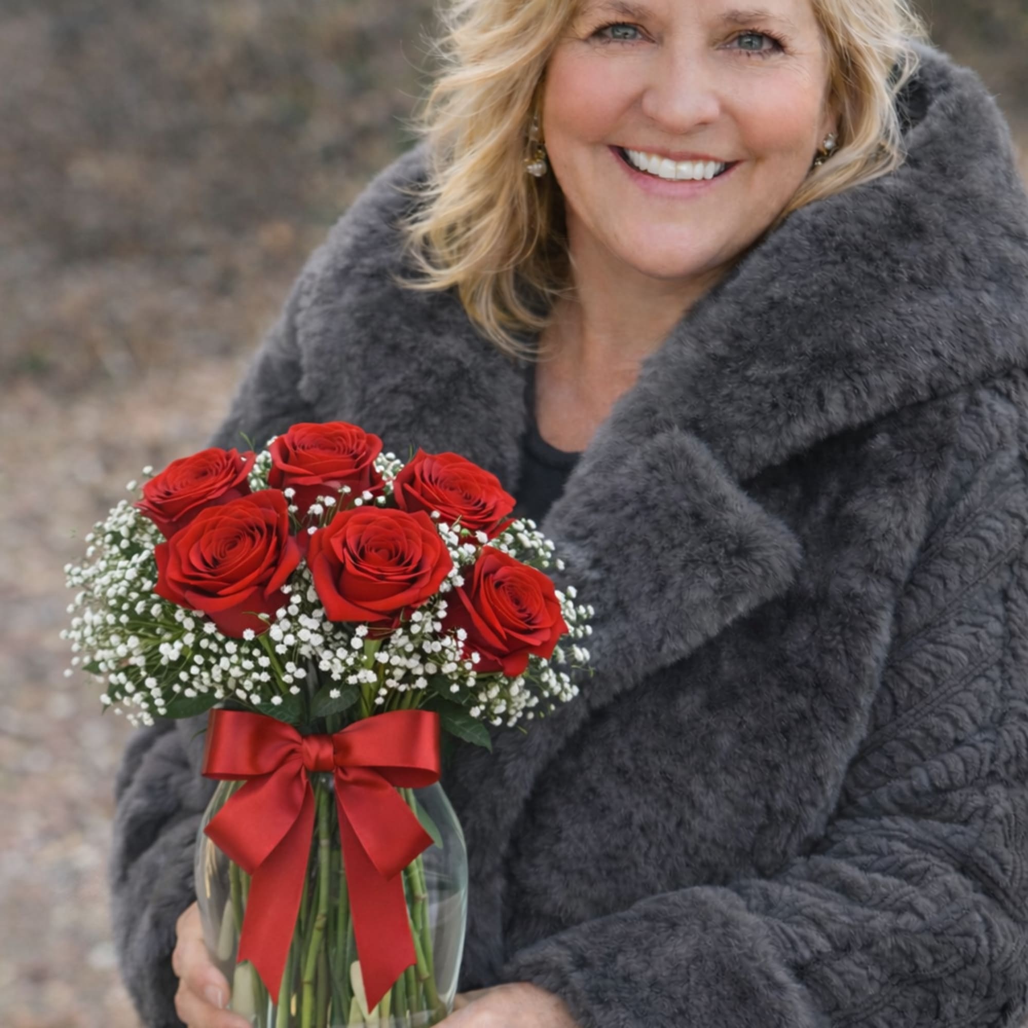 Wrap your Valentine in warmth and love with our Stylish Faux Fur