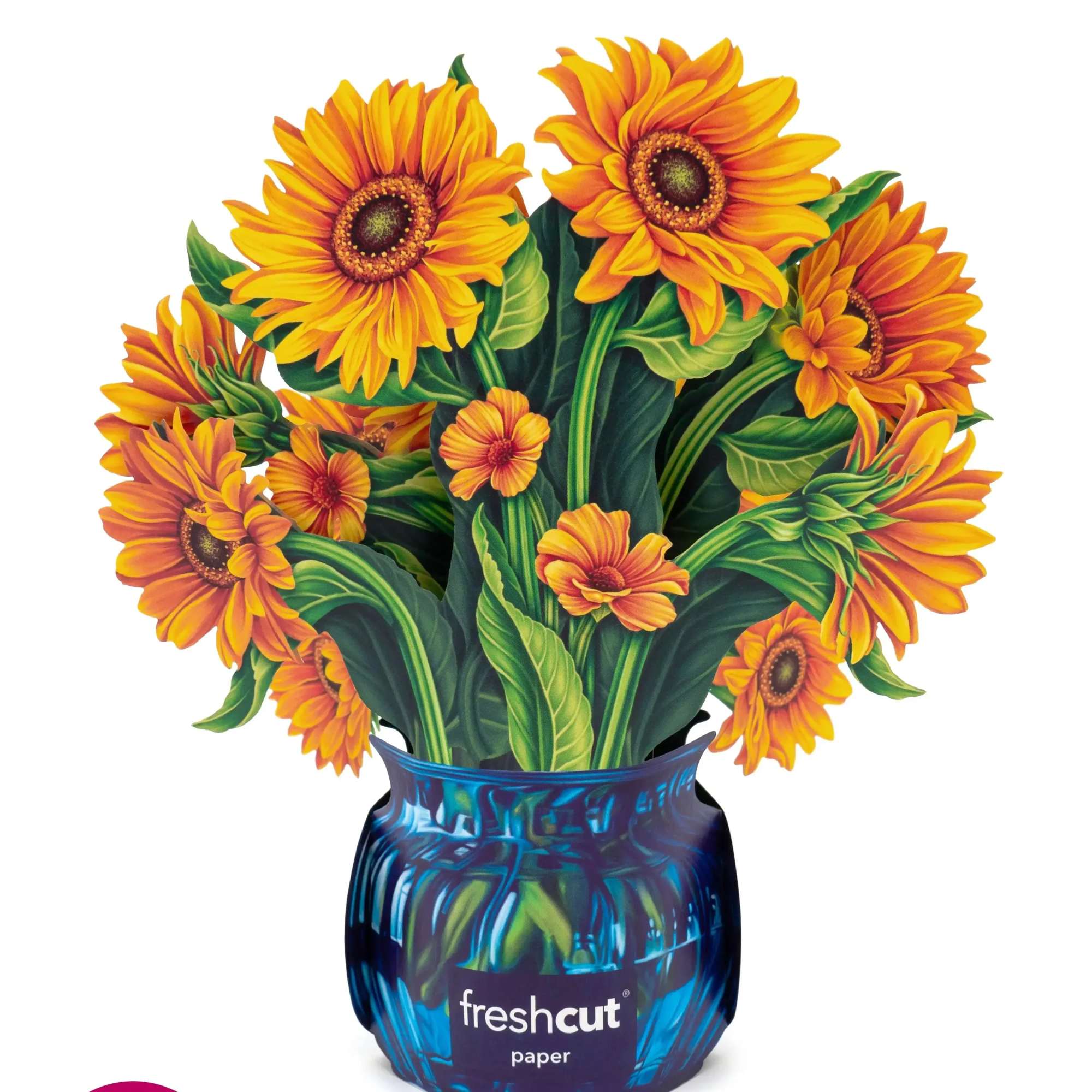 Bright, bold, and mini: FreshCut Paper&rsquo;s Van Gogh inspired, unwilting sunflowers cheer