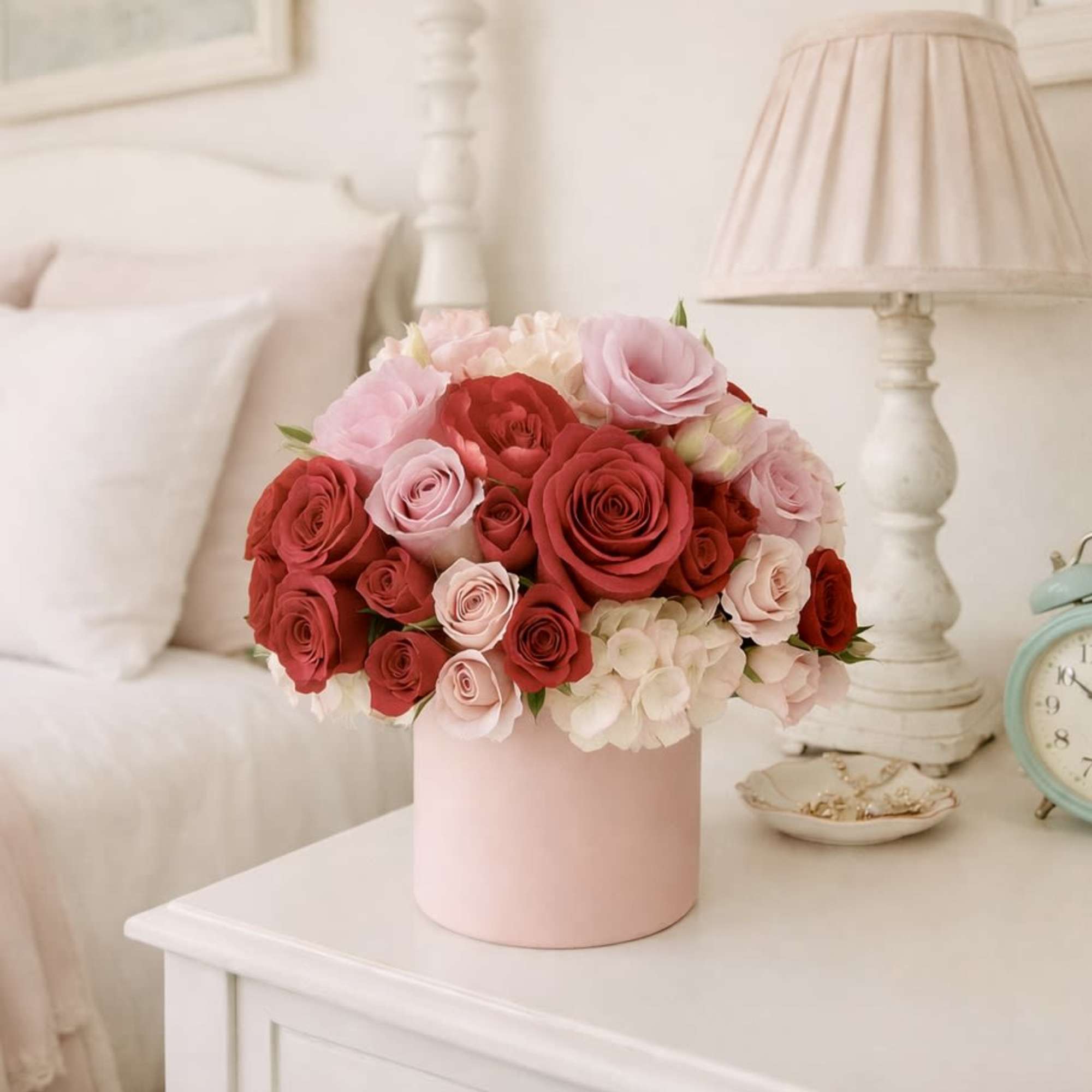 Pink Crush &ndash; Blush Pink Flower Arrangement
Fall in love at first sight