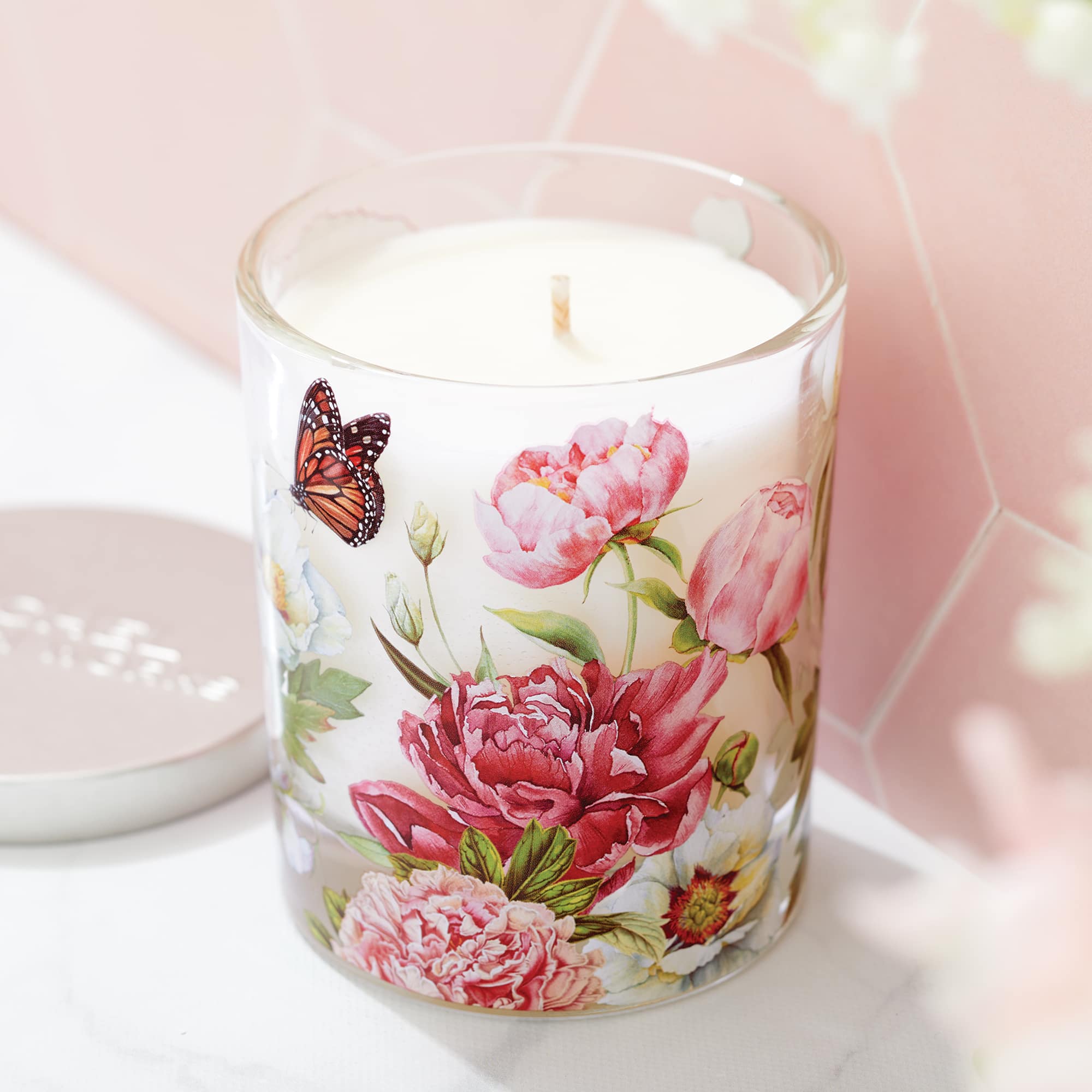 Forever classic, showy peonies in all their pastel glory bring a touch