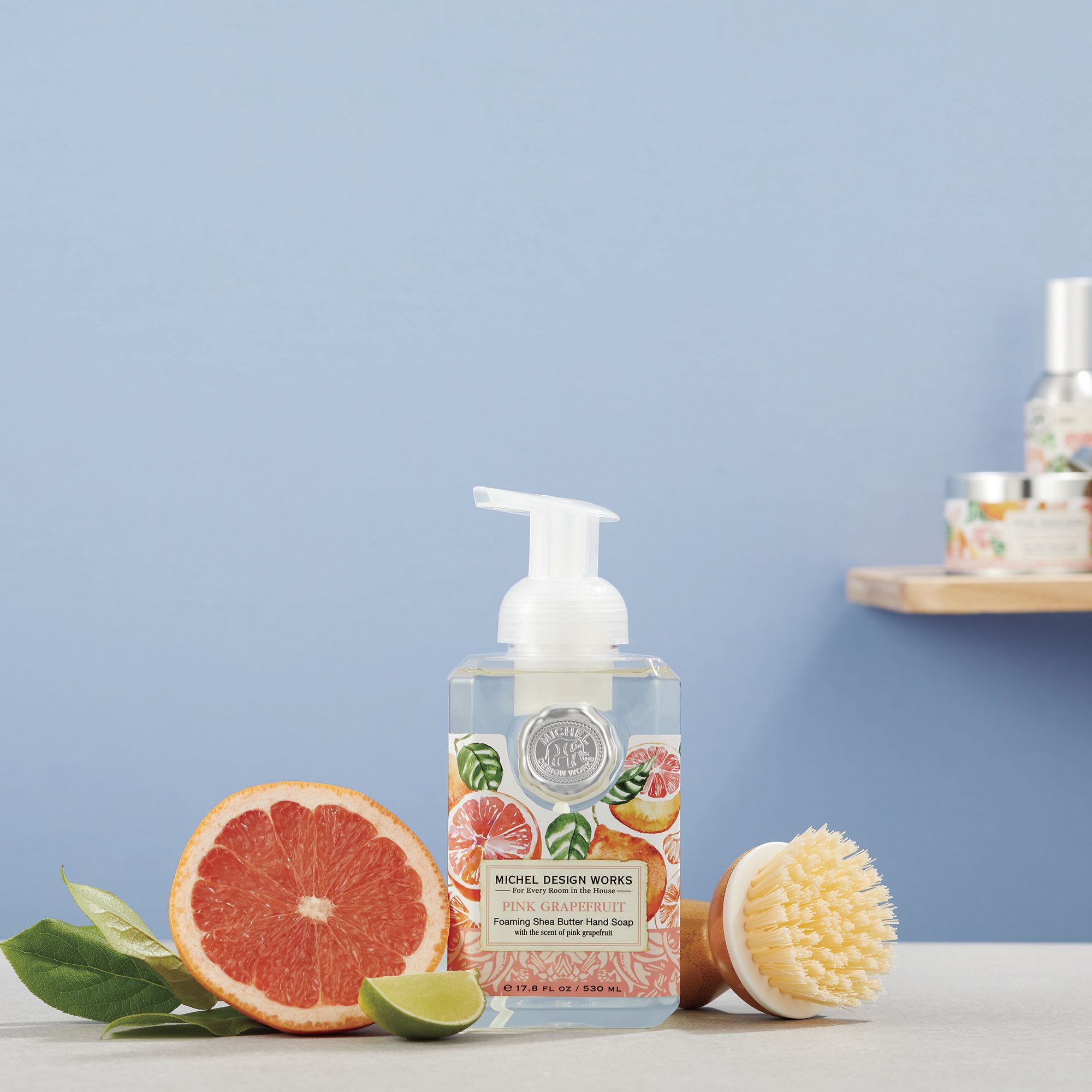 The generous size of our foaming hand soap proves you can offer