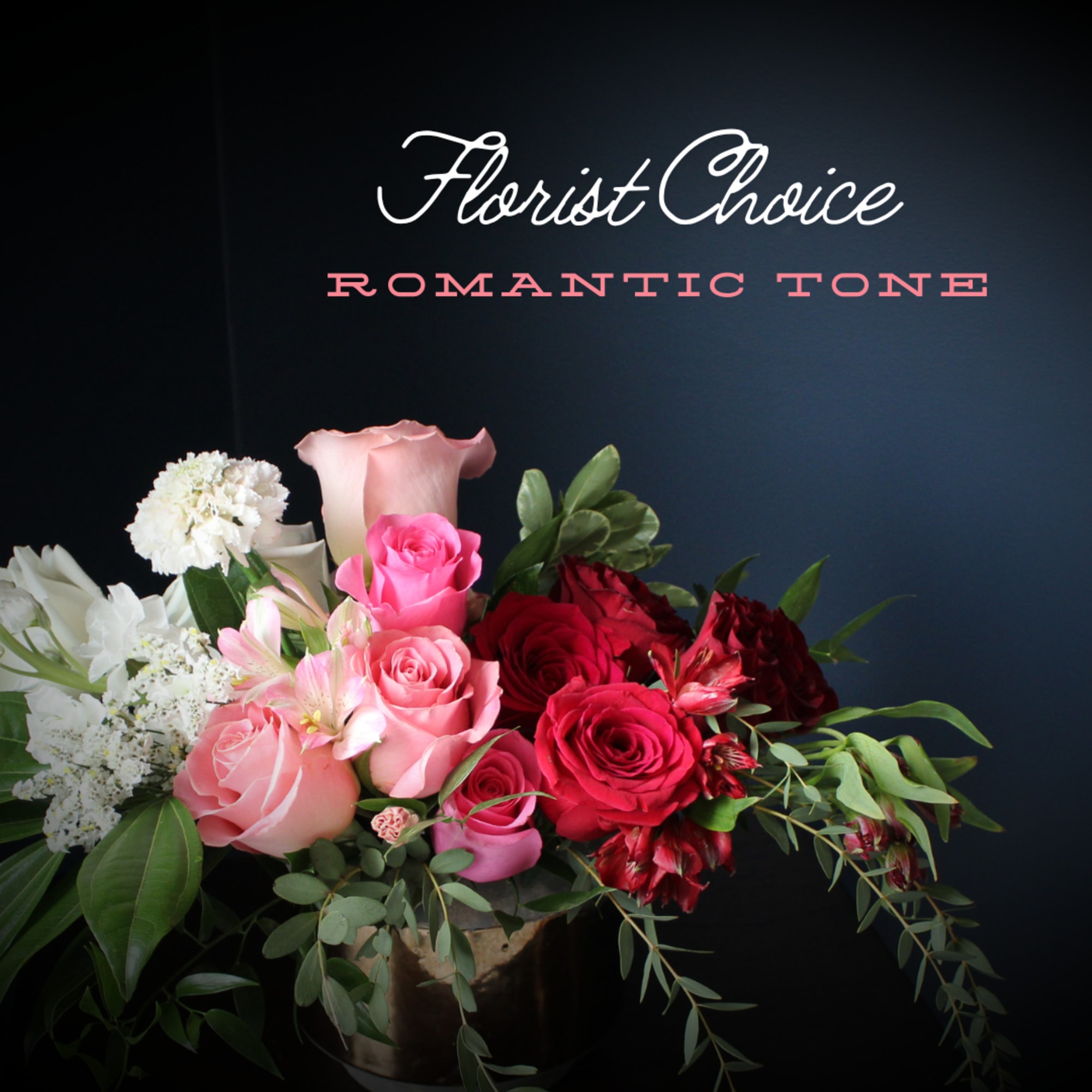 Our Florist&rsquo;s Choice &ndash; Romance In Bloom arrangement is designed for moments