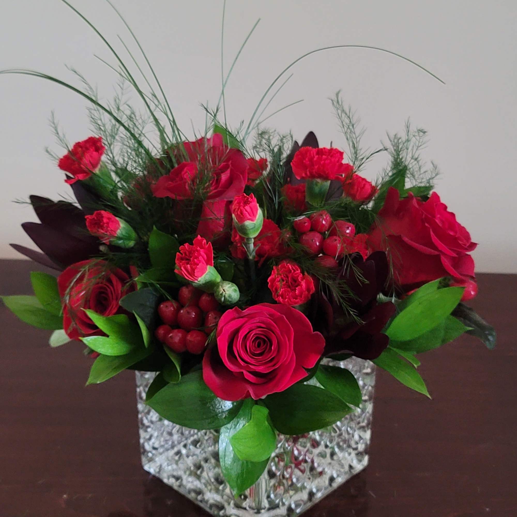 Valentine's day colors.