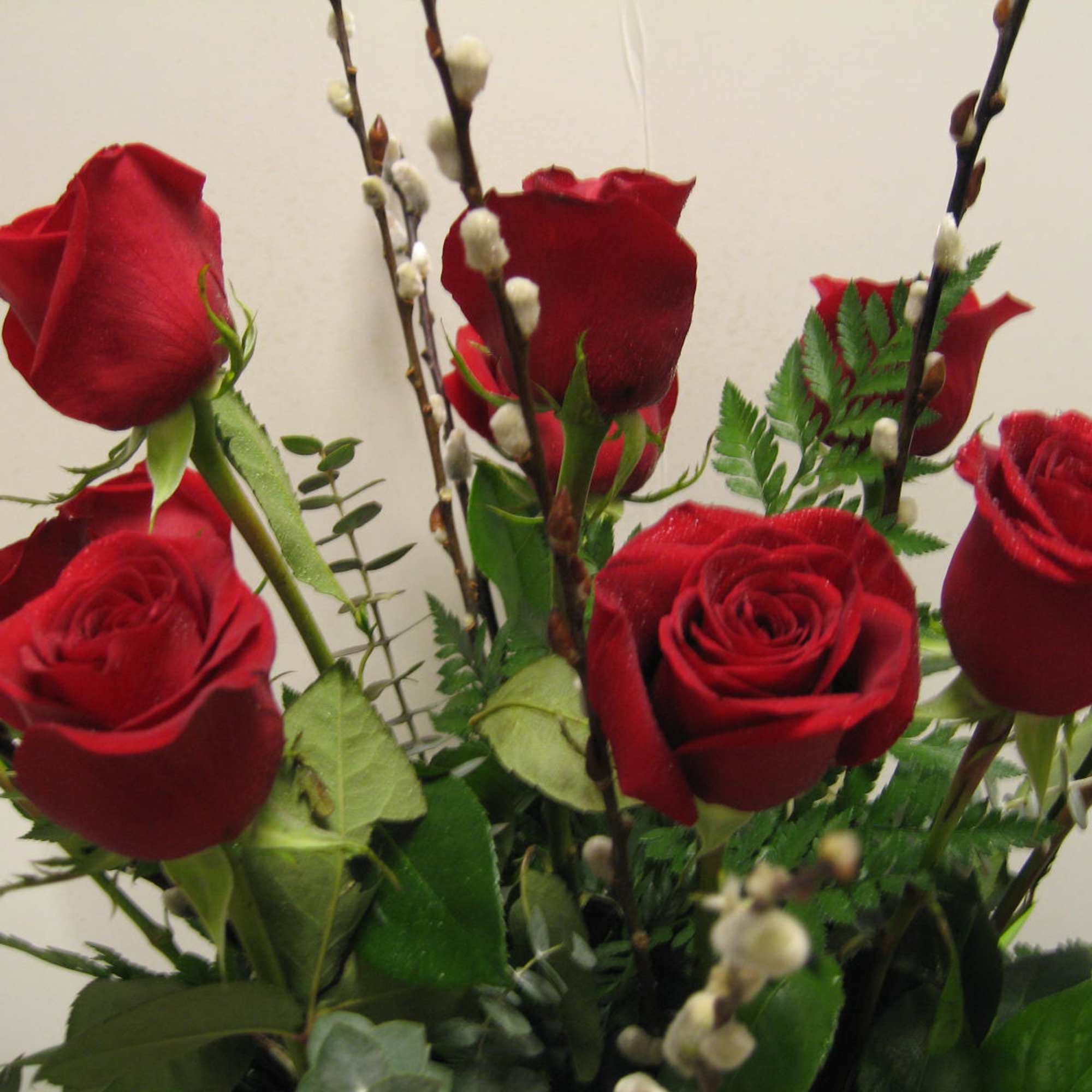  Roses of any color and various fillers  Call in advance