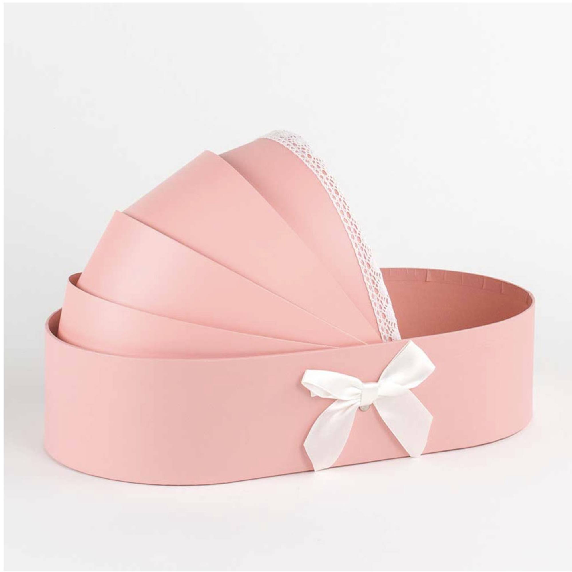 Designers Choice of Fresh Cut Florals placed in Blue Cradle Gift Box