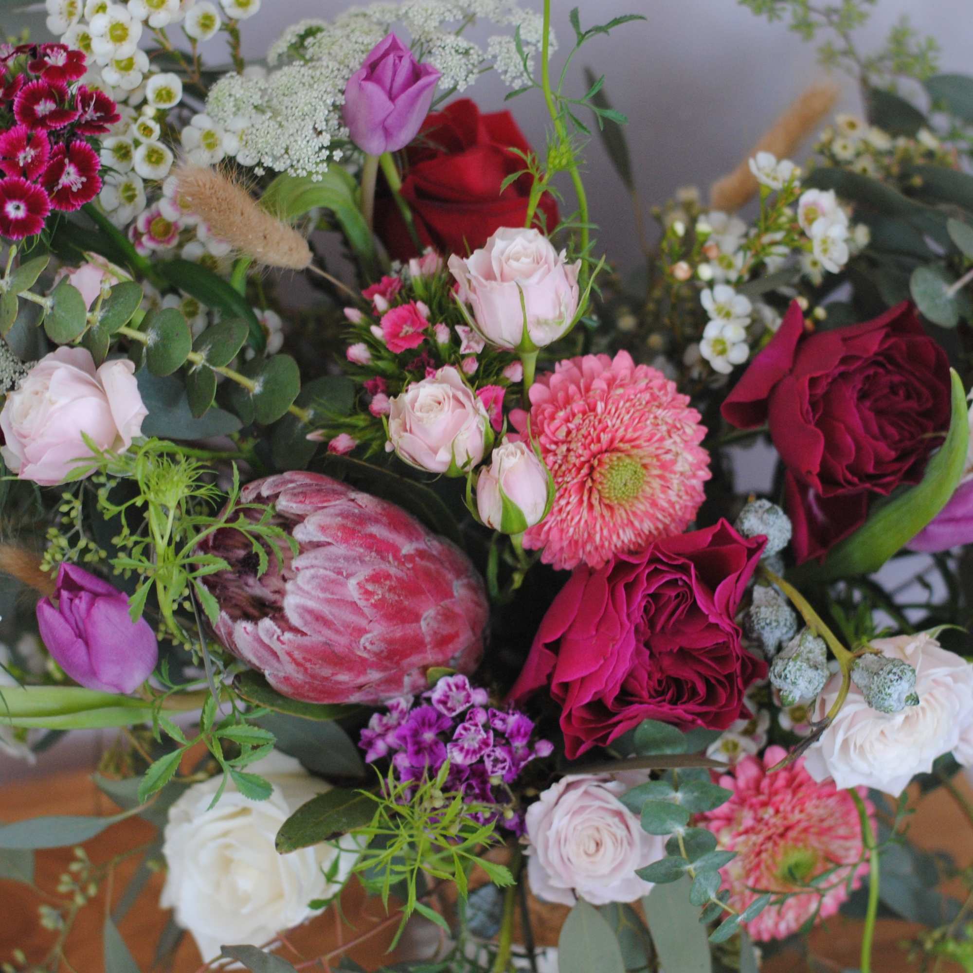 Enjoy a cottage garden-scape in your home without any work!  American