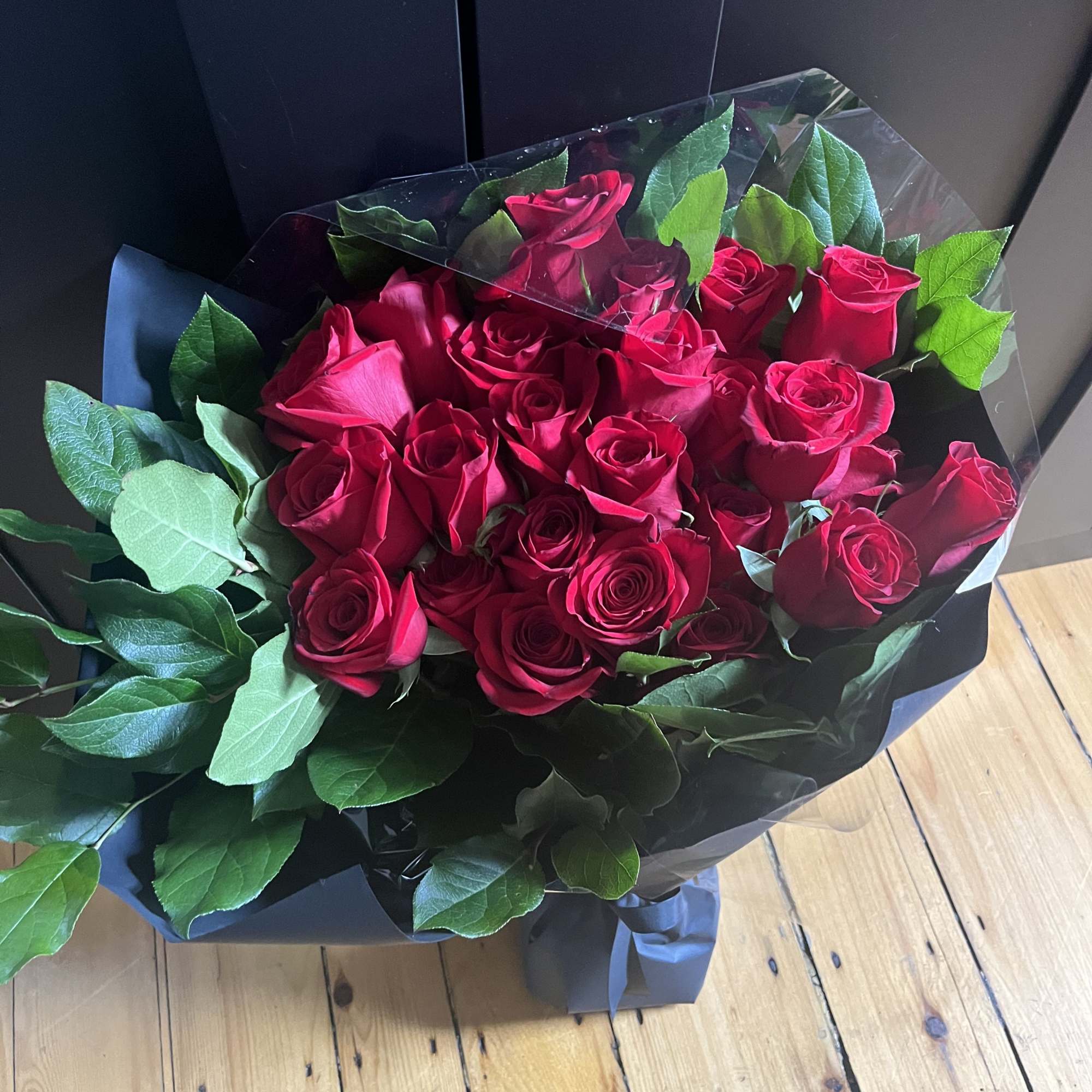 What represents love better than a perfect bundle of two dozen red