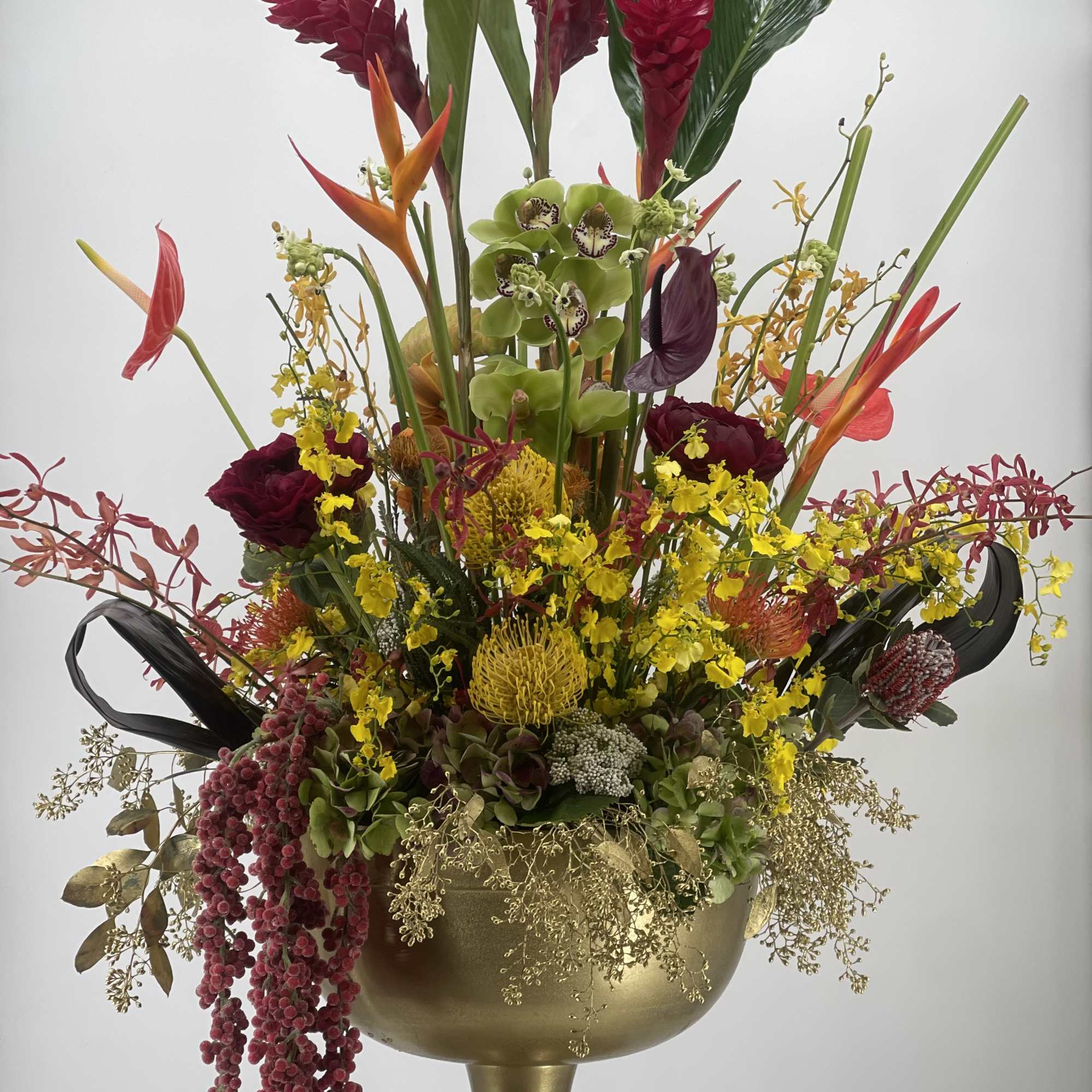 A luxury floral arrangement designed to impress for any occasion or events