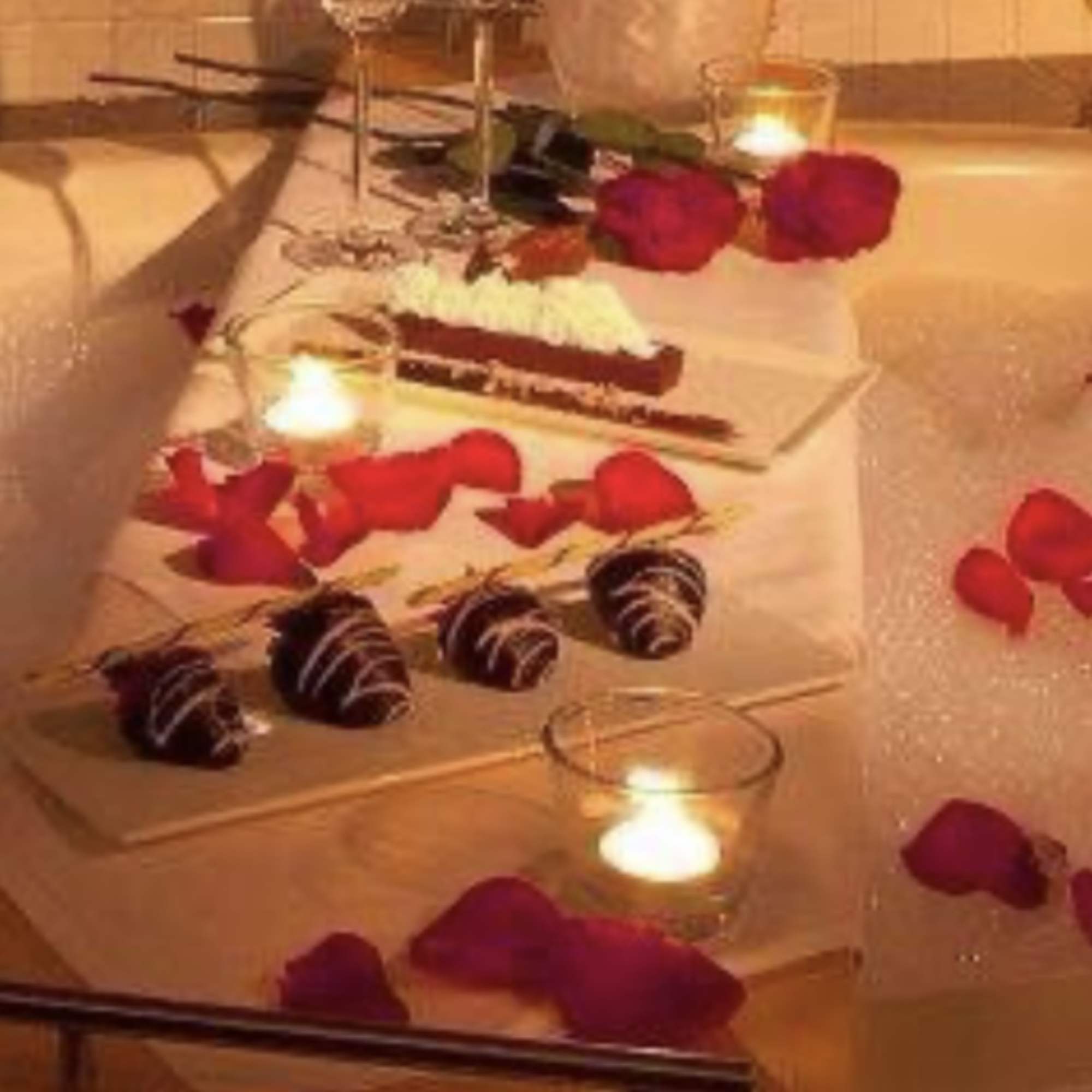 Delicate .richly colored roses petals selected for their velvety texture and deep