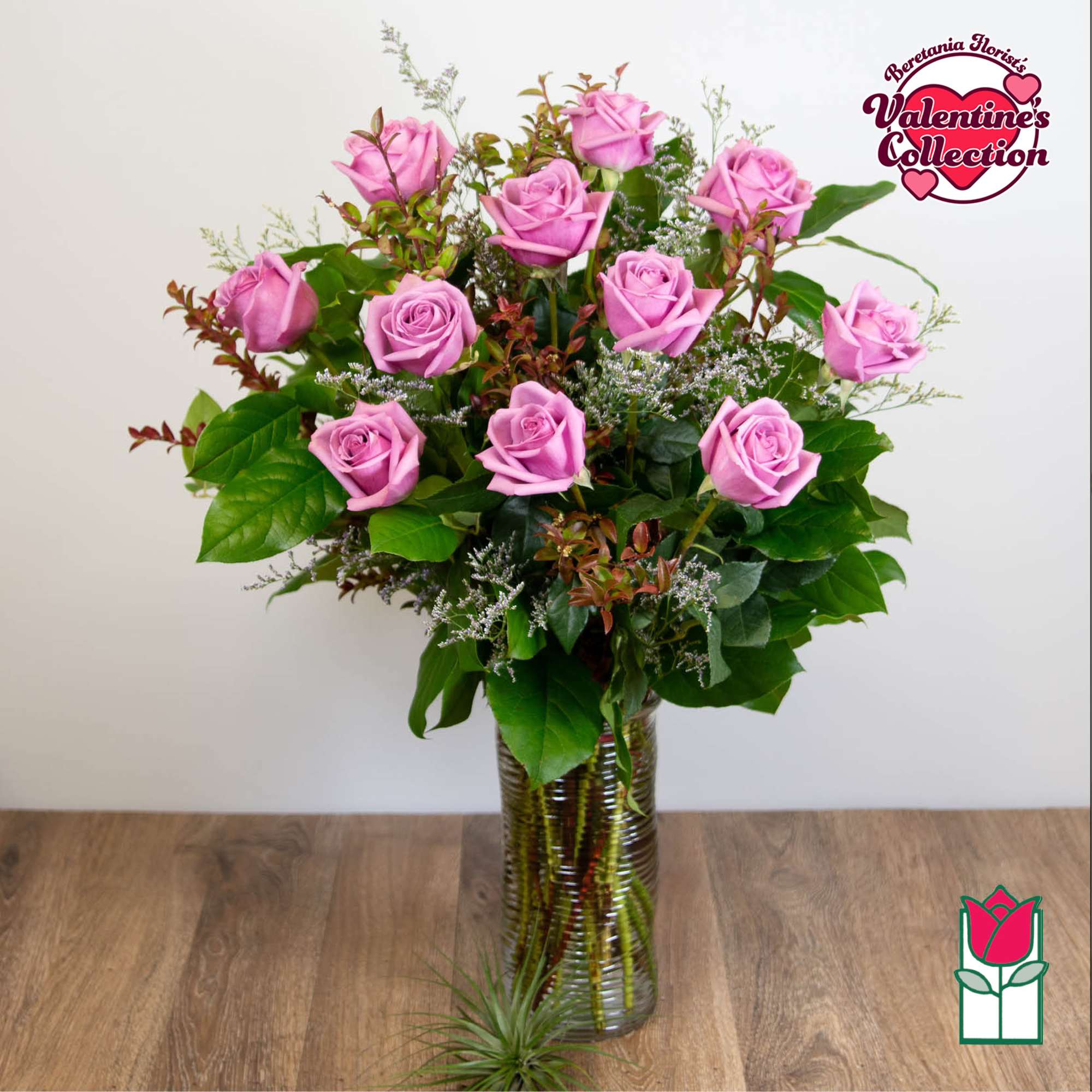 1 Dozen Premium Long Stem Lavender Roses

The Beretania Florist one dozen extra