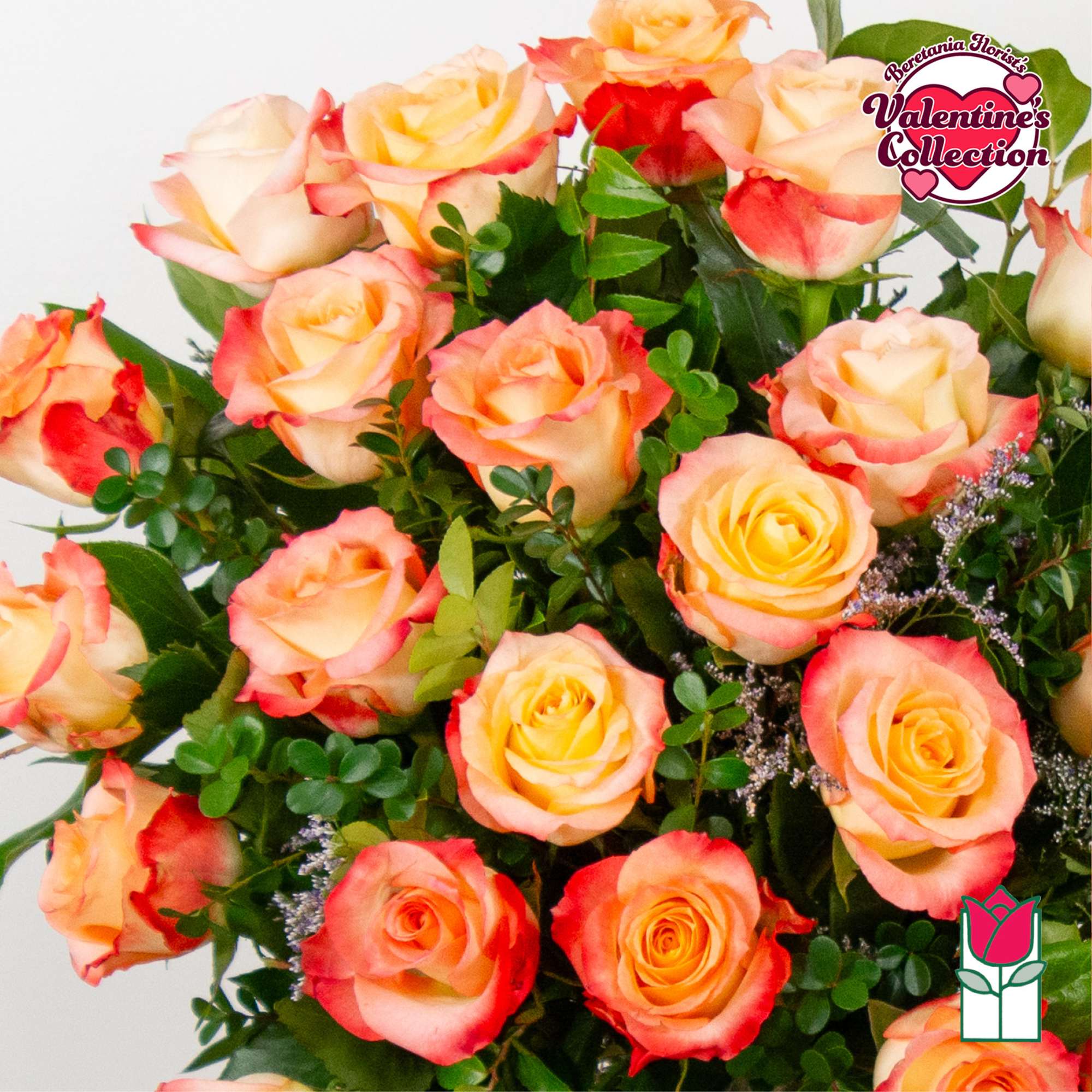 Indulge in the timeless elegance of our Medium Stem Rose Arrangement, meticulously