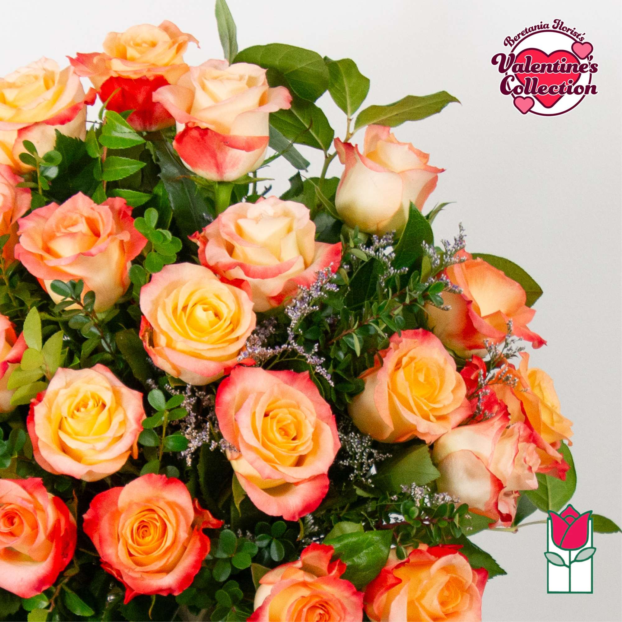 Indulge in the timeless elegance of our Medium Stem Rose Arrangement, meticulously