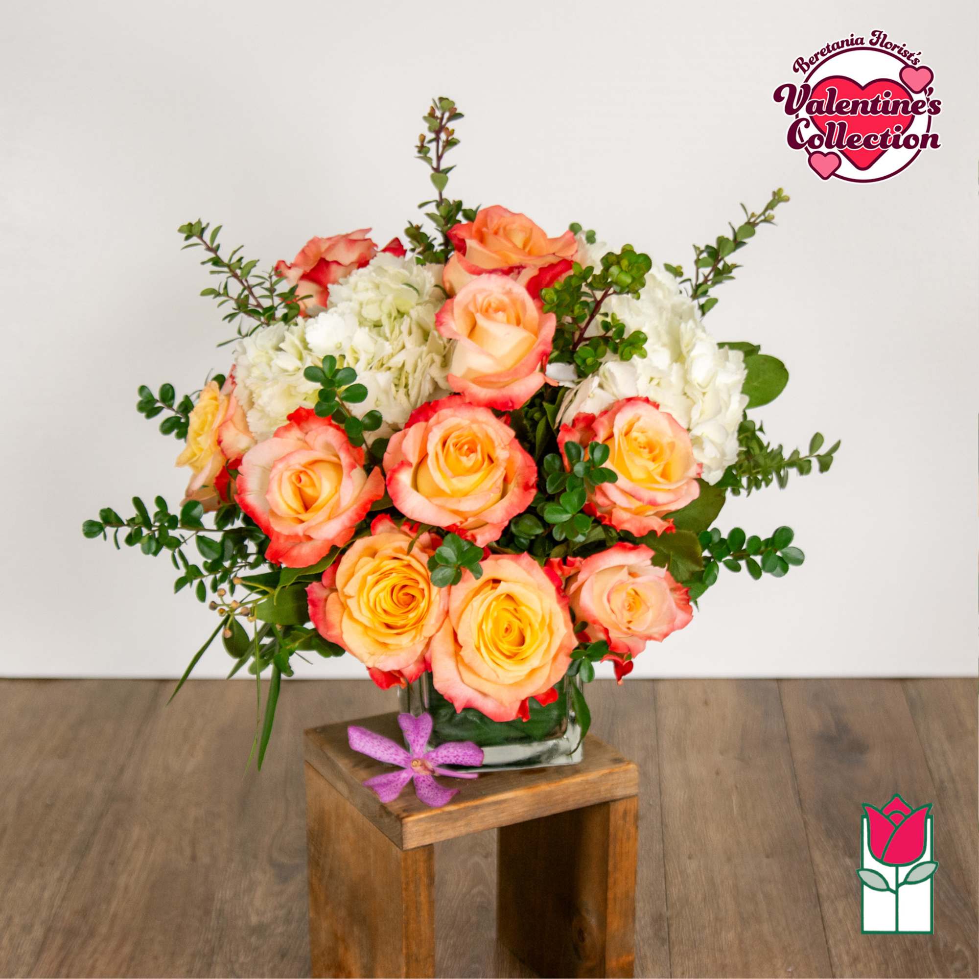 Elevate your space with the Beretania Florist Compact Bouquet, a charming floral