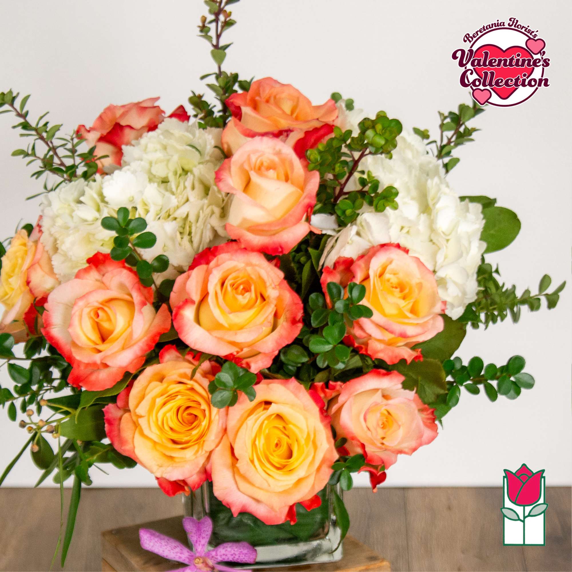 Elevate your space with the Beretania Florist Compact Bouquet, a charming floral