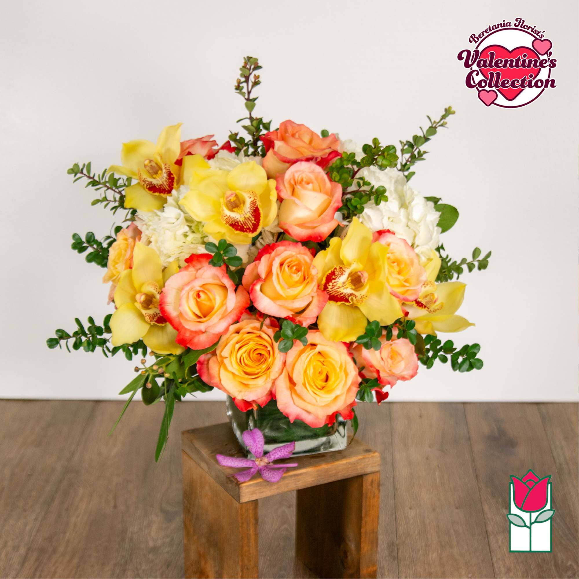 Elevate your space with the Beretania Florist Compact Bouquet, a charming floral