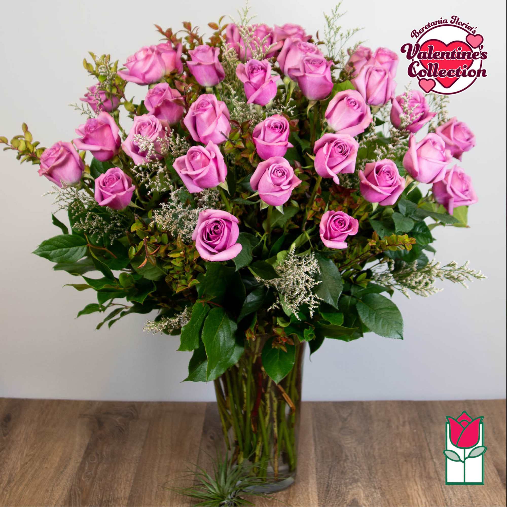 2 Dozen Premium Long Stem Lavender Roses

The Beretania Florist two dozen extra