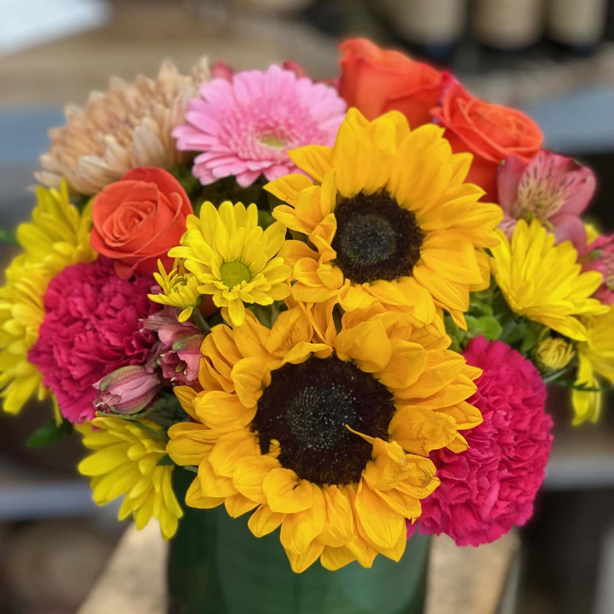 Bright, cheerful, and full of hope &mdash; this arrangement captures the promise