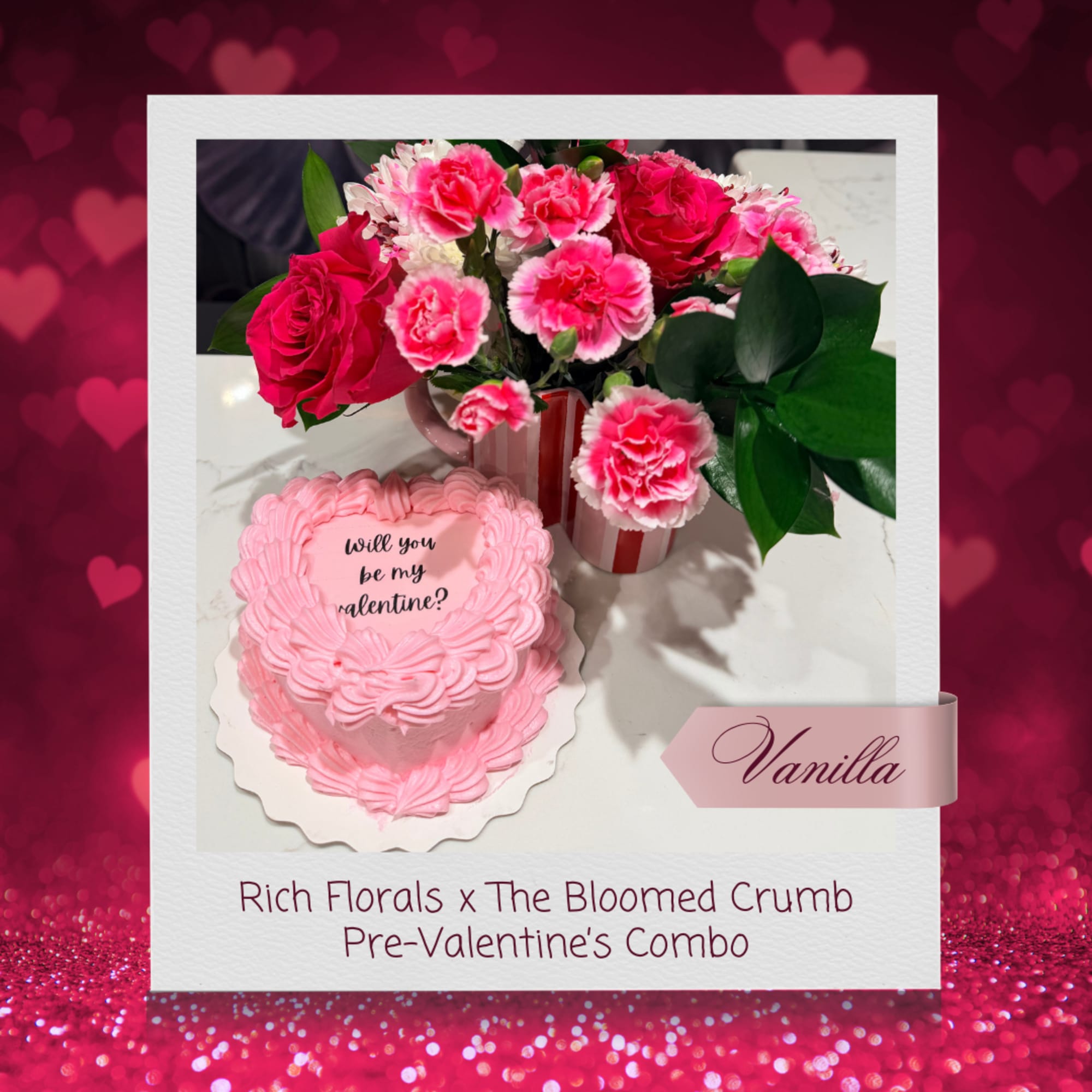 Ask them to be your Valentine the right way. We teamed up