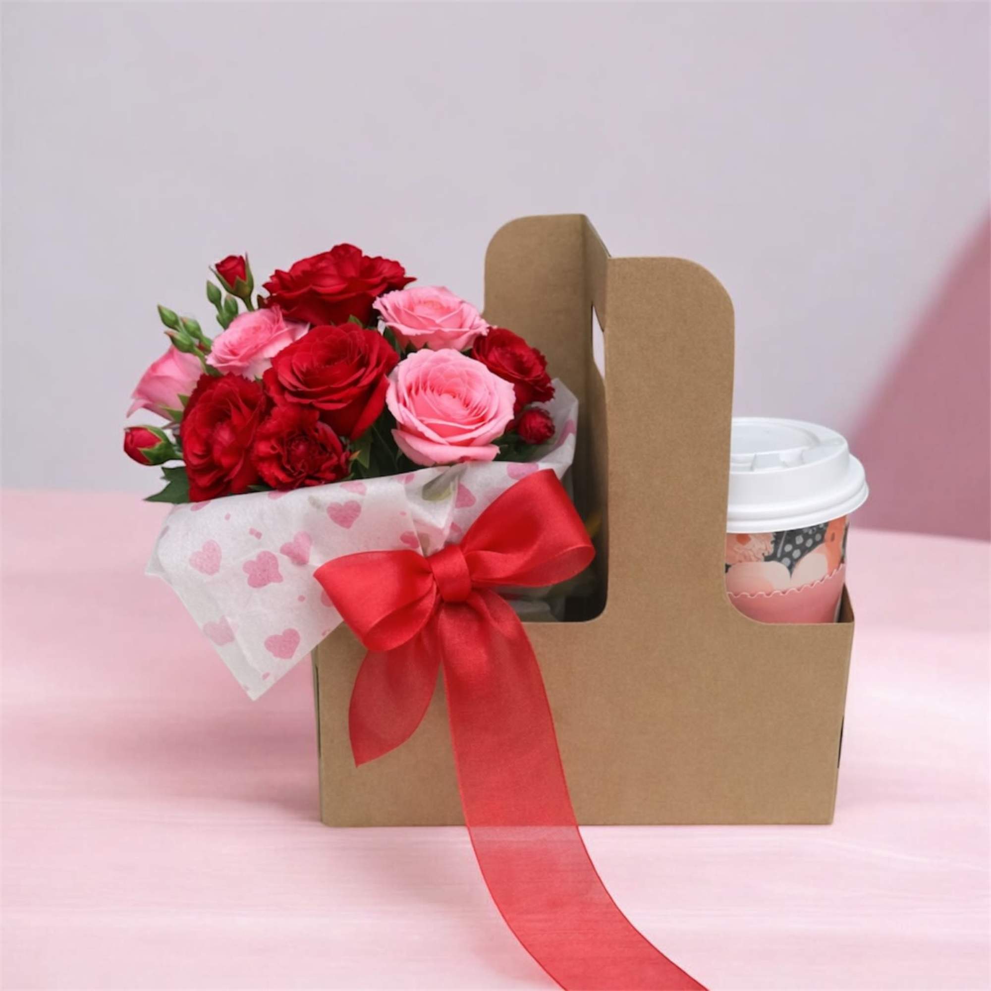 A cheerful floral gift created for Galentine&rsquo;s Day, friendship, and self-care moments.