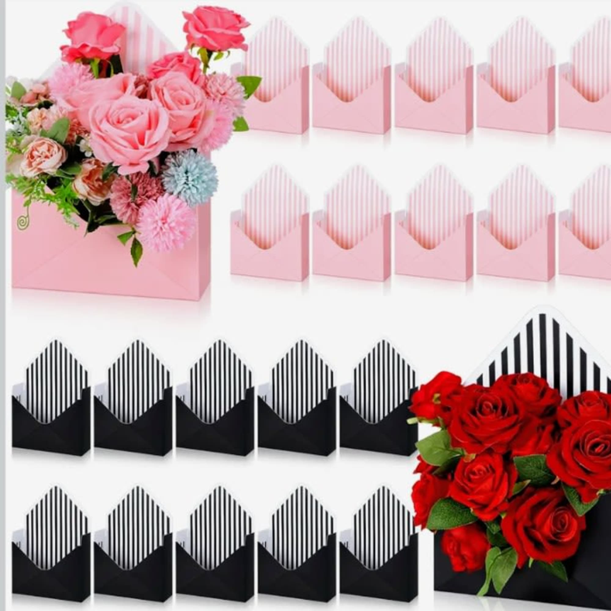 A romantic arrangement designed to deliver love in style. Premium red roses