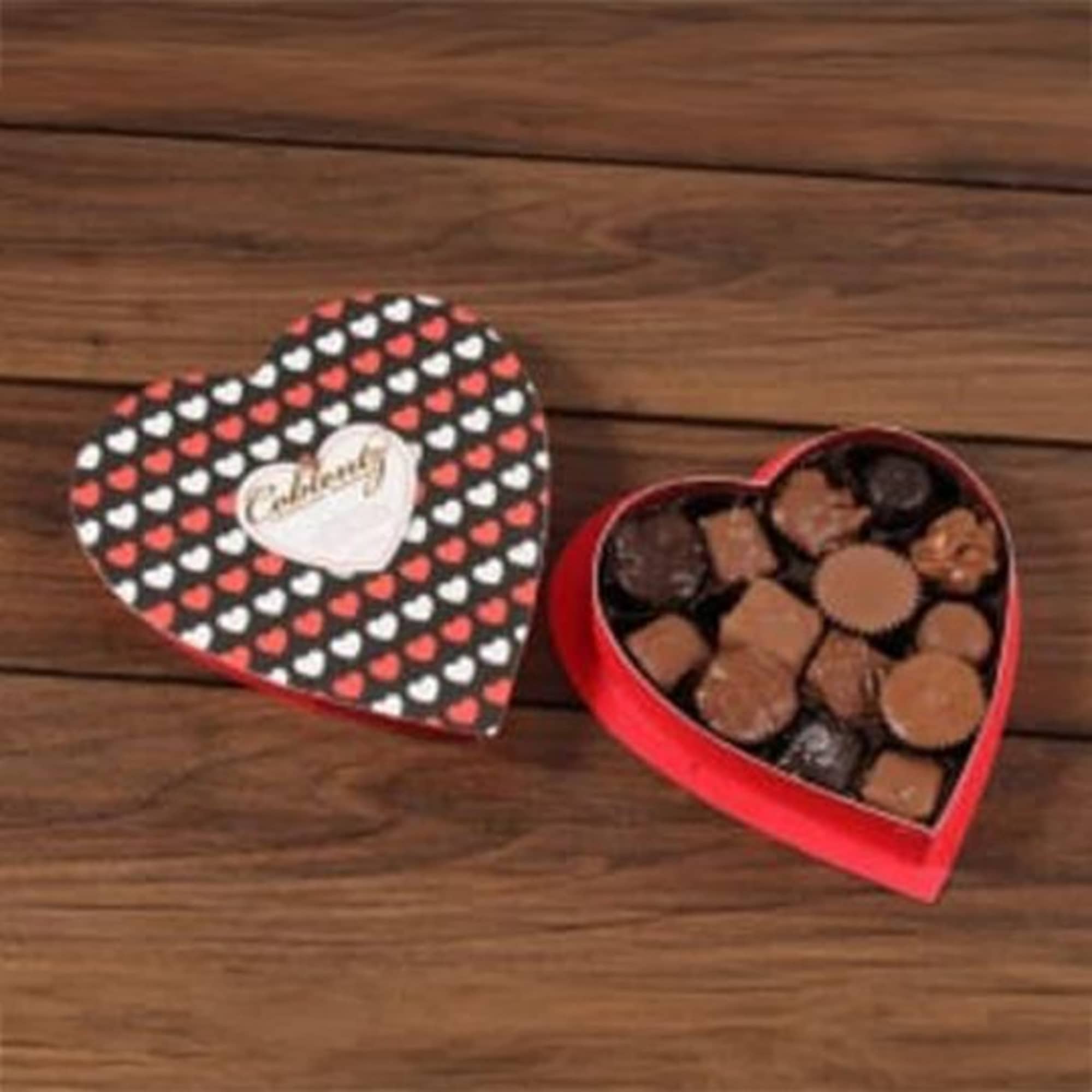 Valentine's Specialty Chocolate in Heart Box 8oz
