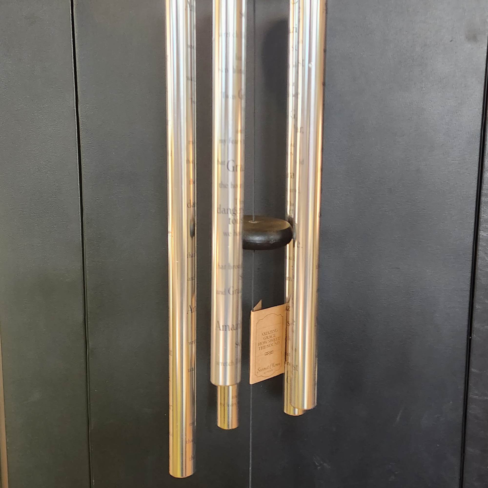 Approx. 44" Total Length
Sentiment: "Amazing grace how sweet the sound, that saved