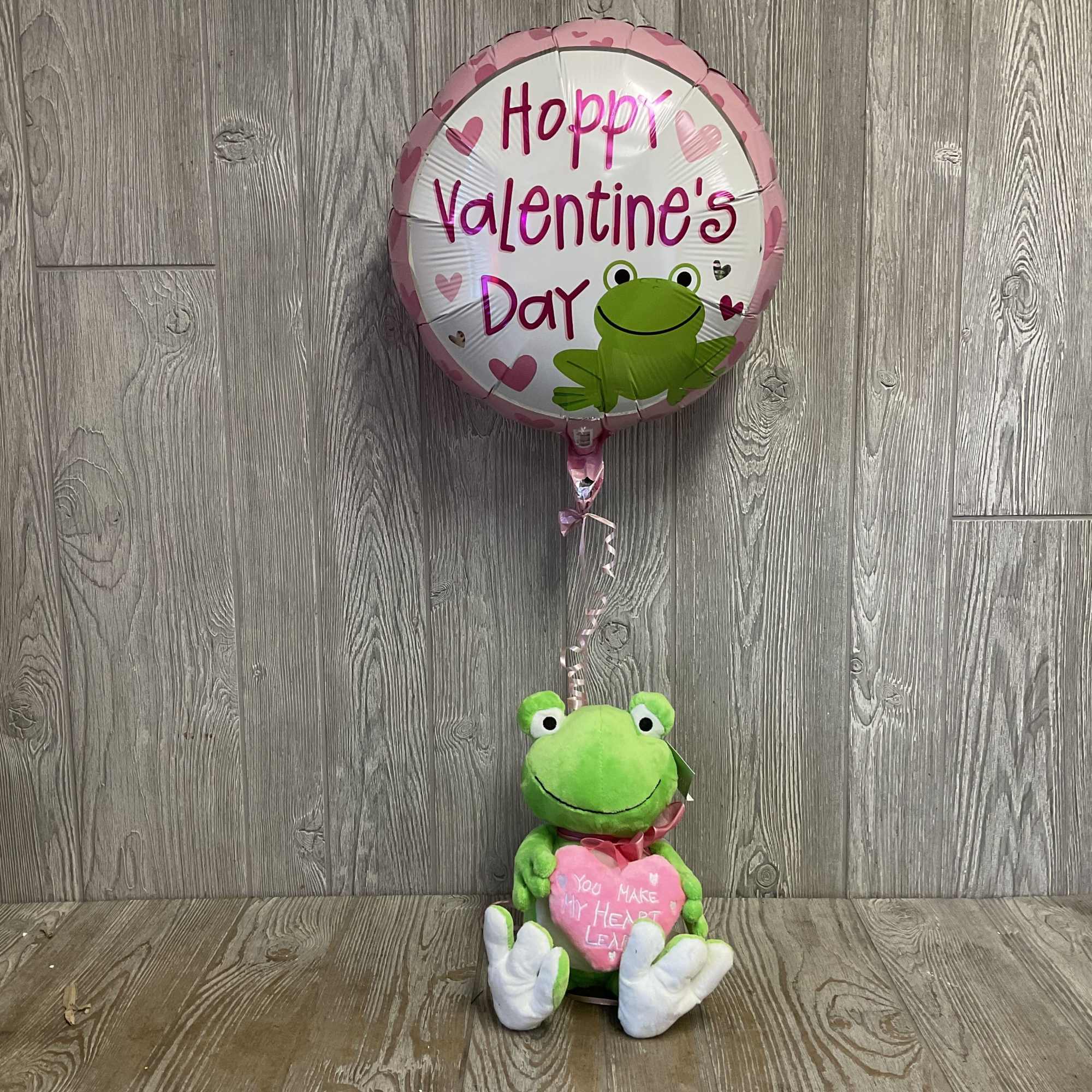 This frog says it all!  Holding a heart that reads &ldquo;