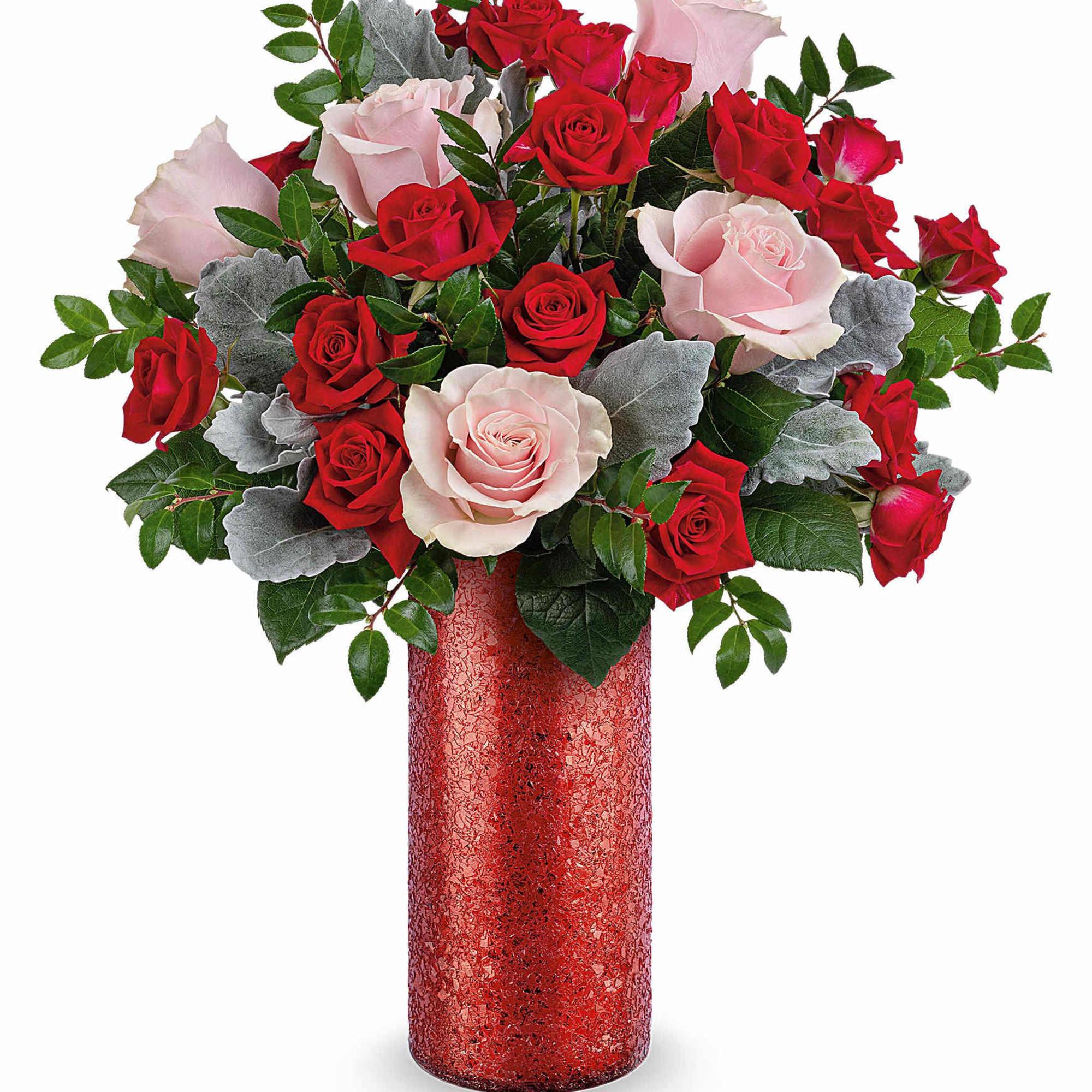 Make a stunning statement this Valentine's Day with Teleflora's Boldly Beautiful Bouquet-a