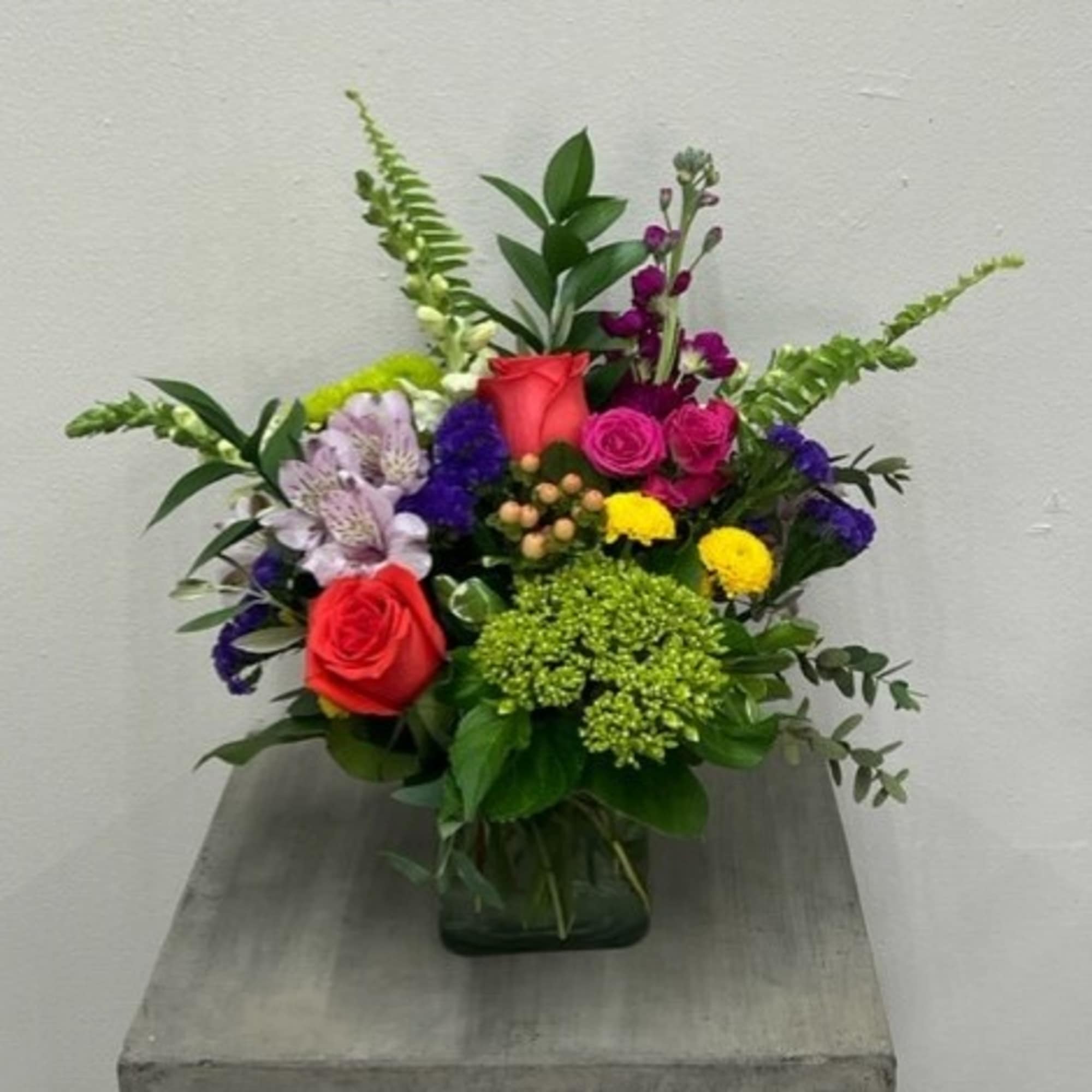 A wonderful mixture of flowers to say 'thank you for everything you