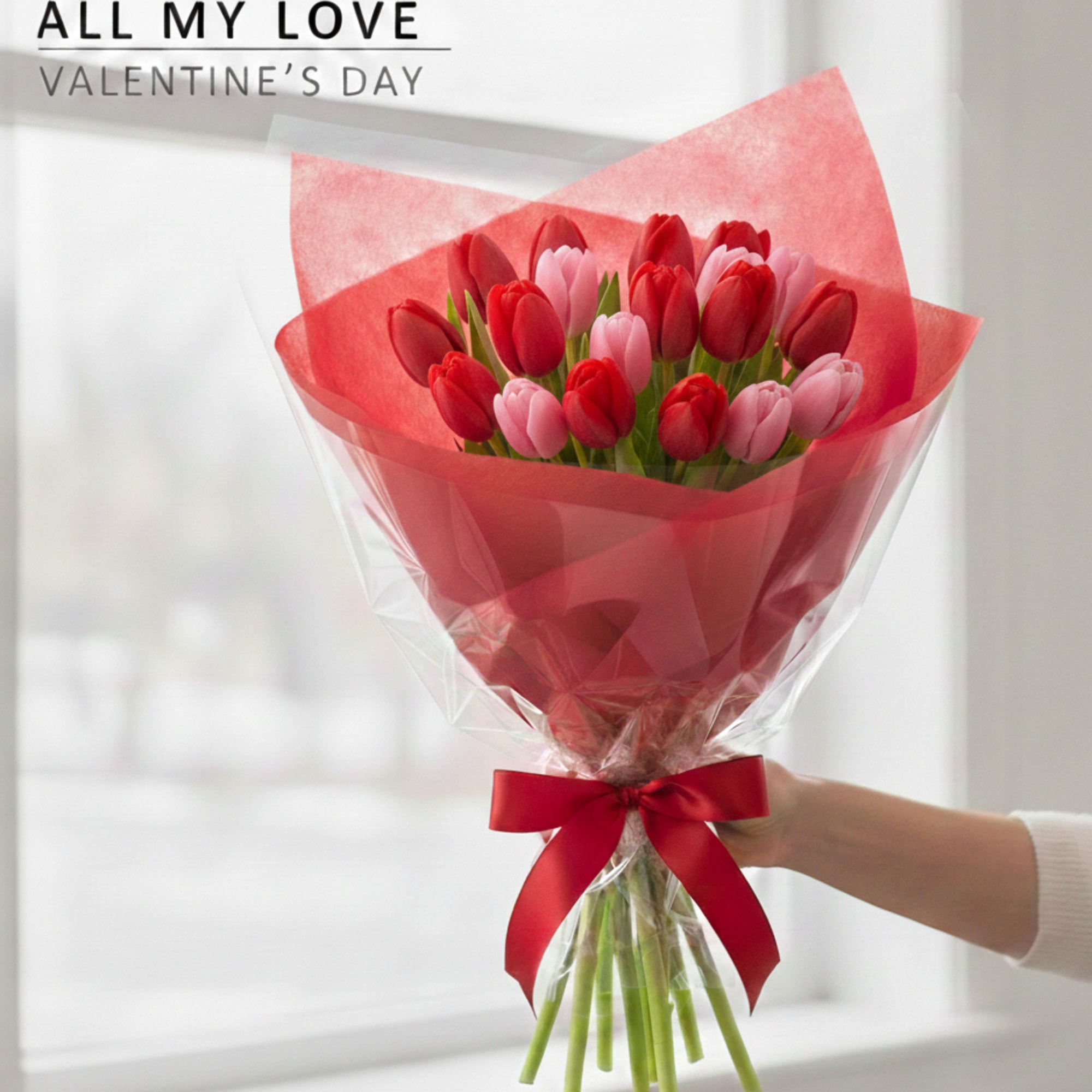 All My Love Valentine&rsquo;s Day Tulips Bouquet

Express your deepest feelings with the