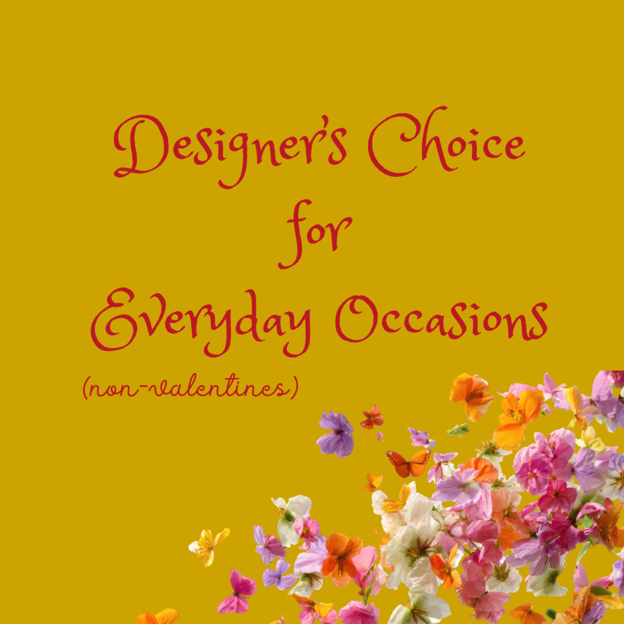 Using fresh seasonal flowers, our talented designer's will make a beautiful arrangement