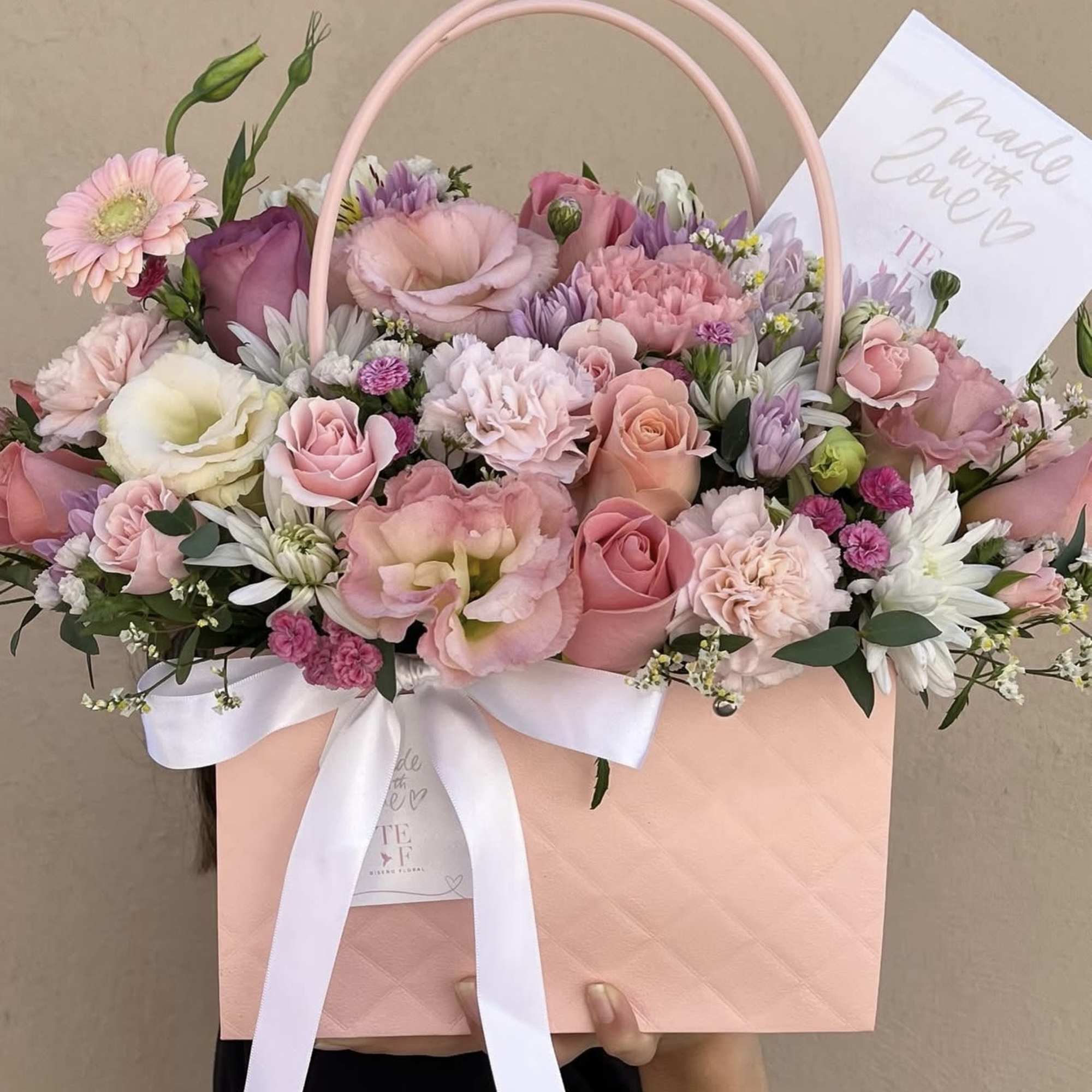 Large bag with wild flowers