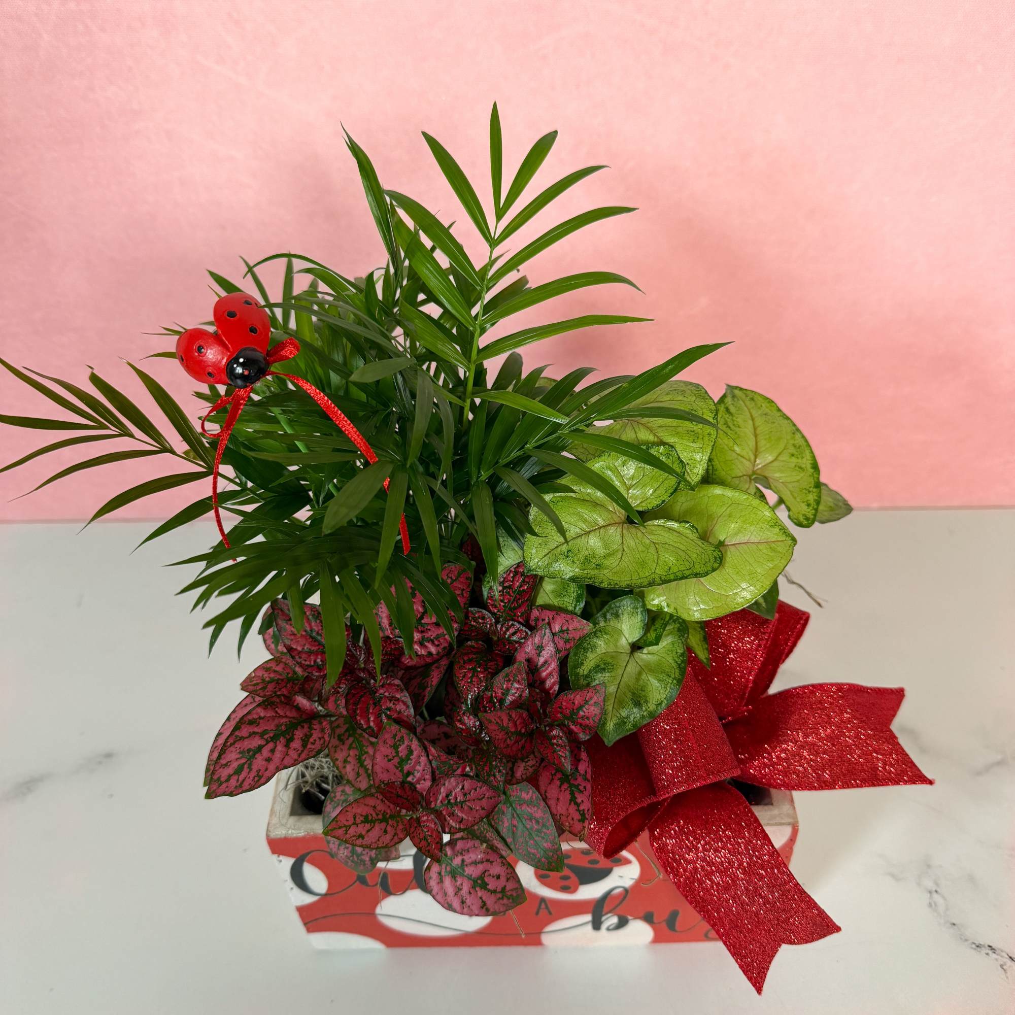 Does your love bug have a green thumb? If so, this is