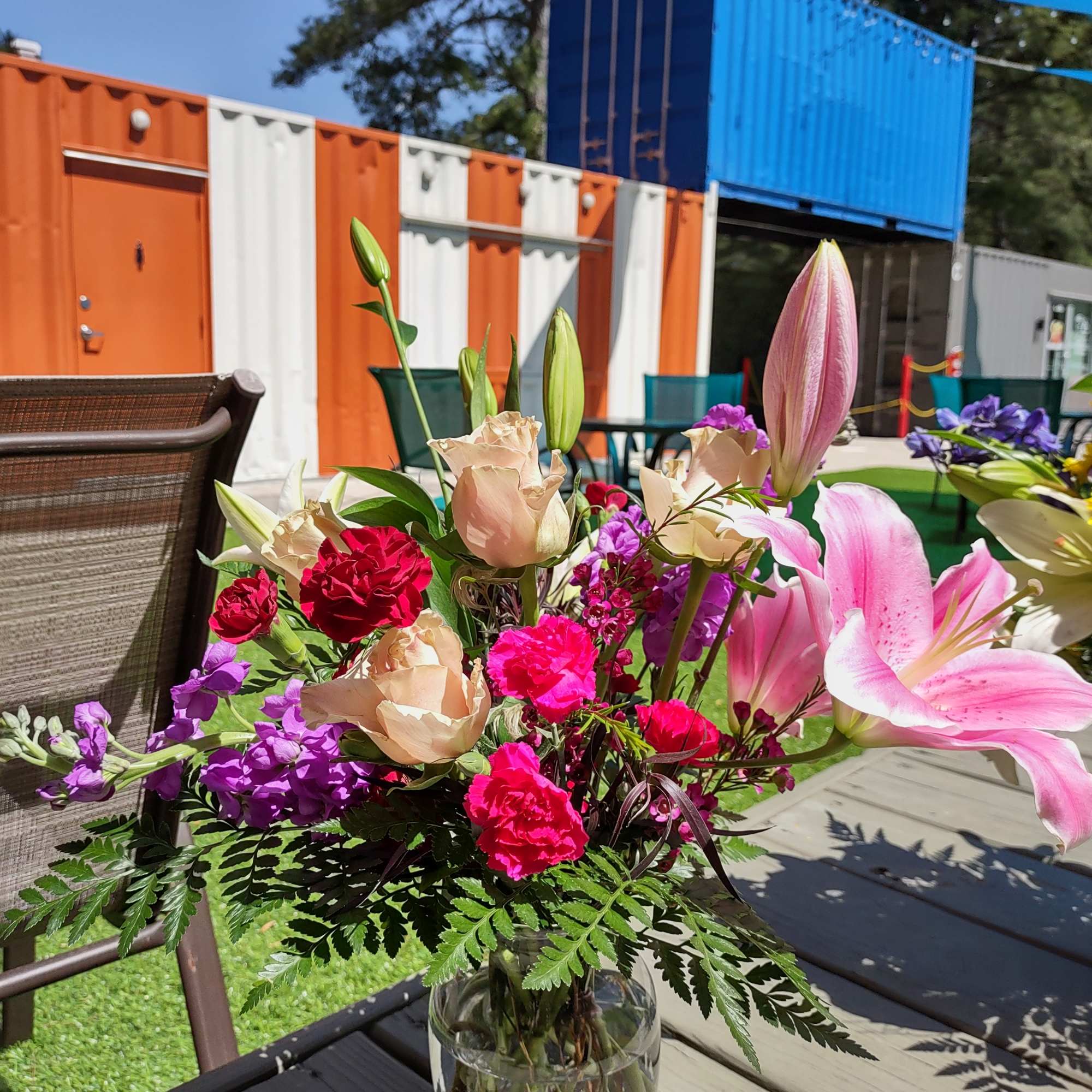 Named for the blackest city in America, South Fulton Georgia.A stunning arrangement