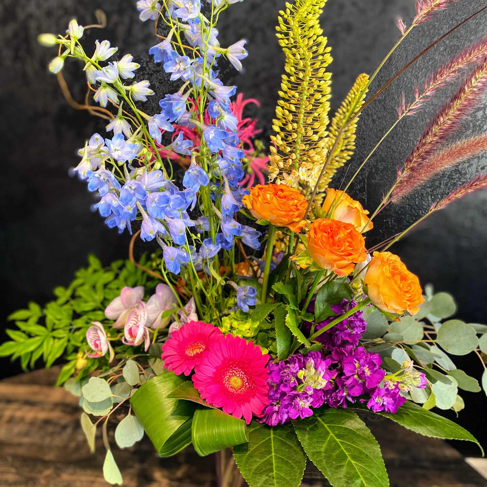 Dreamy Bloems has as many colors as a California sunset and is