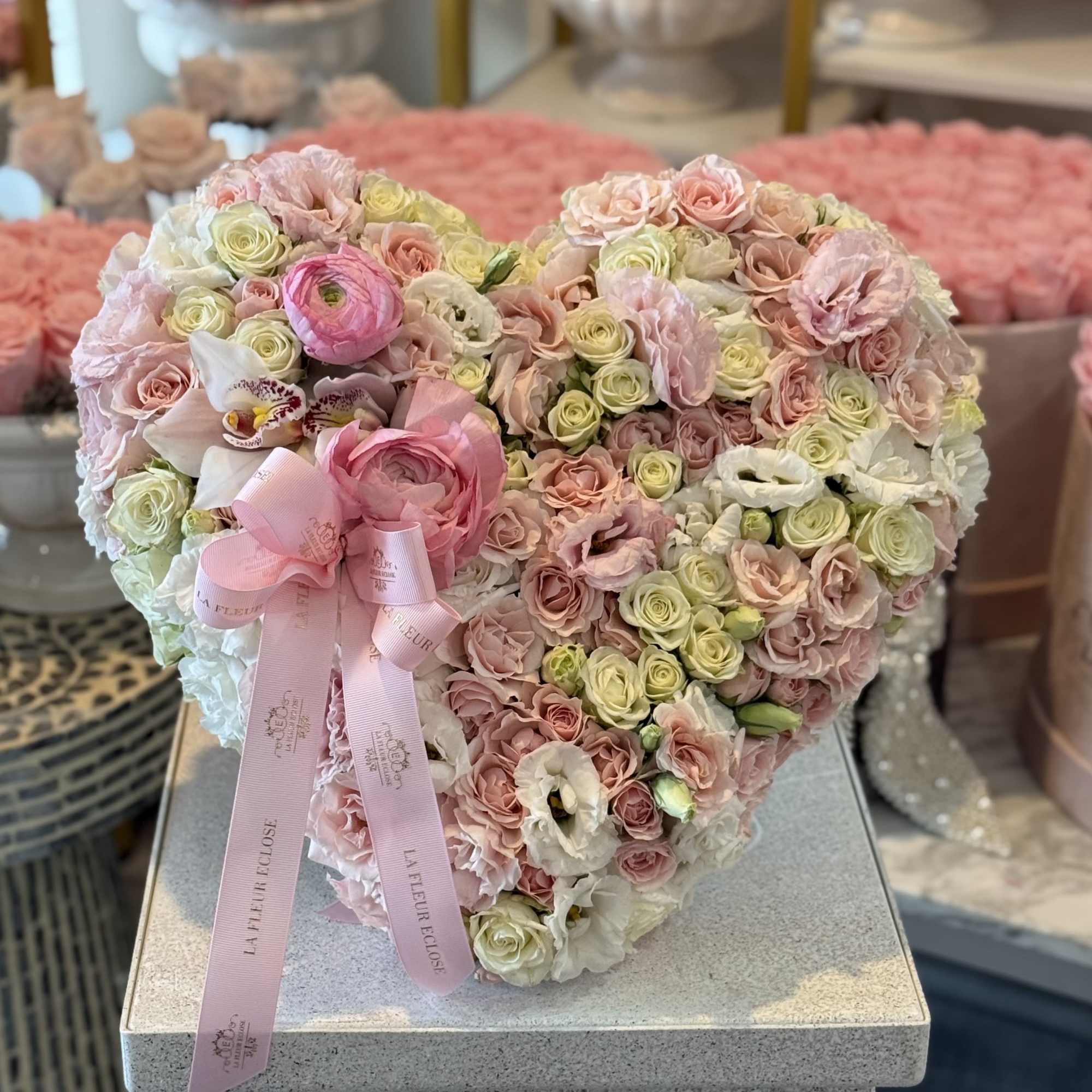 Discover the magic of blooming elegance with La Coeur &Eacute;clatant &mdash; a